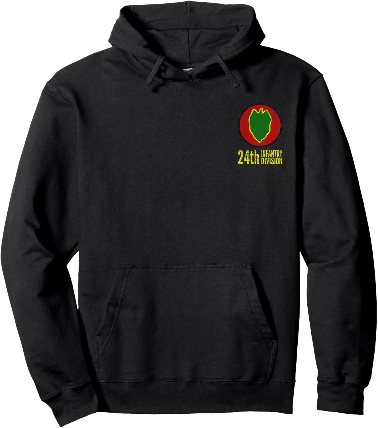 24th Infantry Division Twenty Fourth Army Hoodie - Hoodie | Black
