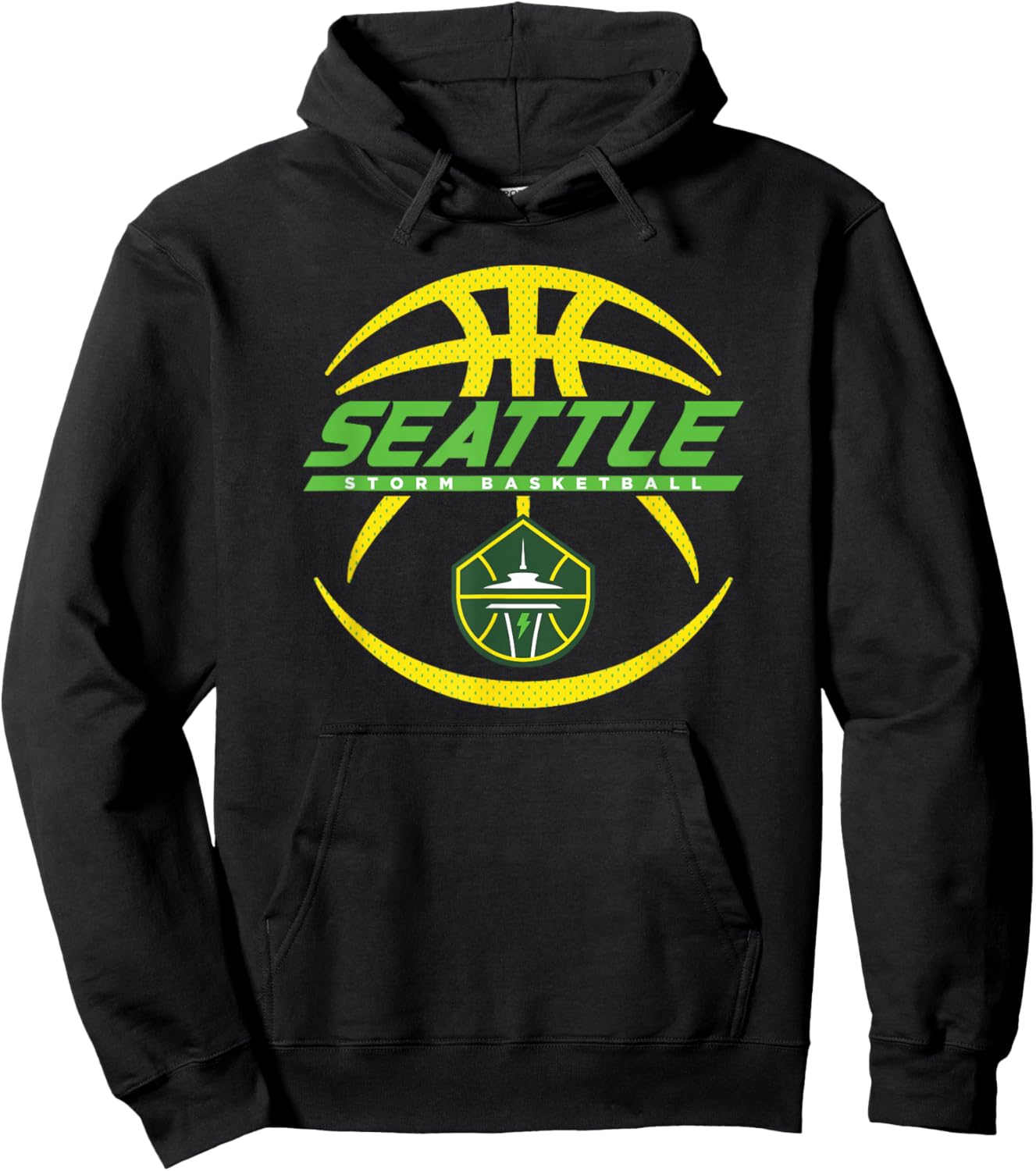 WNBA Seattle Storm The Rock Hoodie - Hoodie | Black