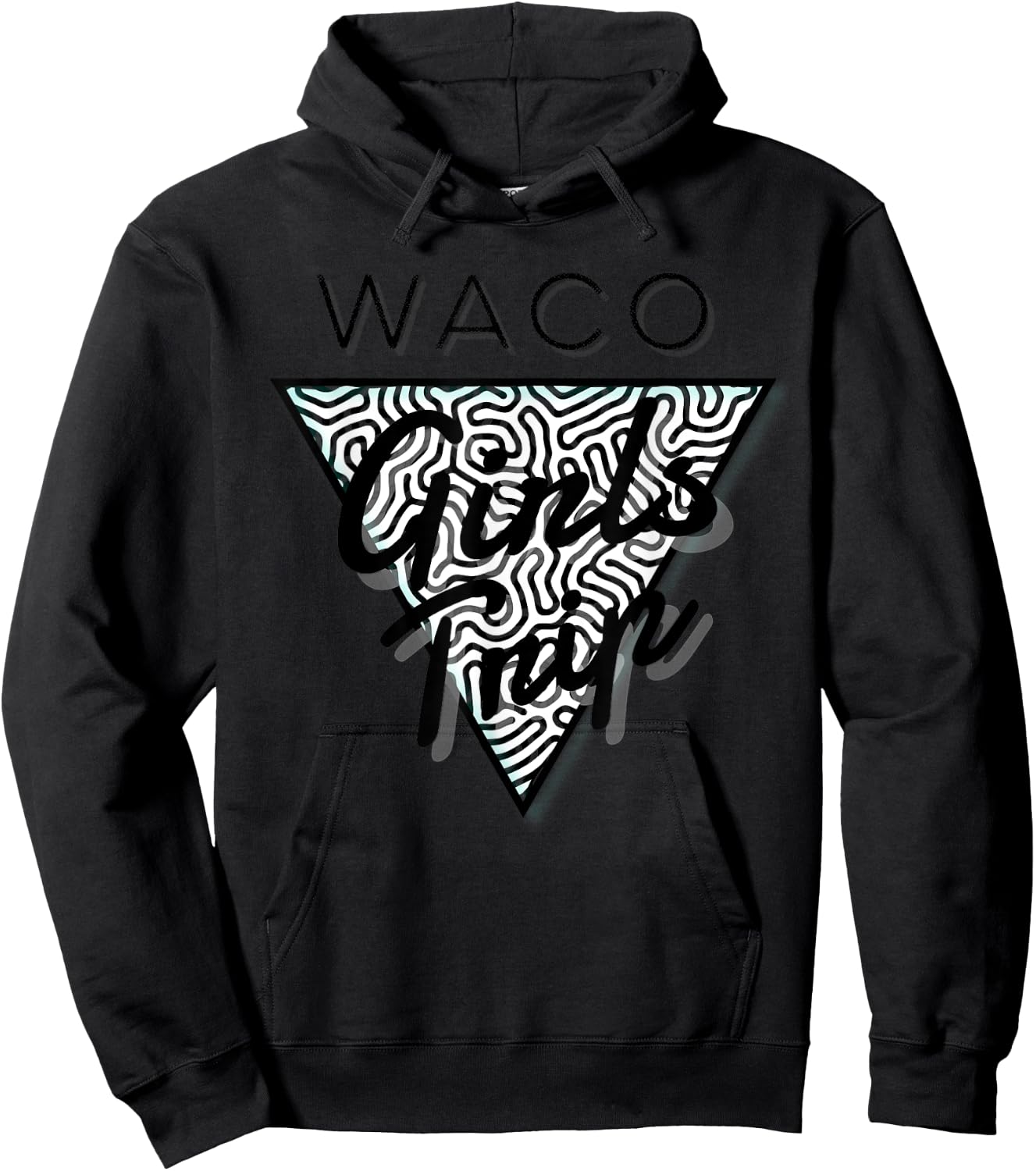 Waco Girls Trip, Waco Vacations, Waco Texas Hoodie - Hoodie | Black