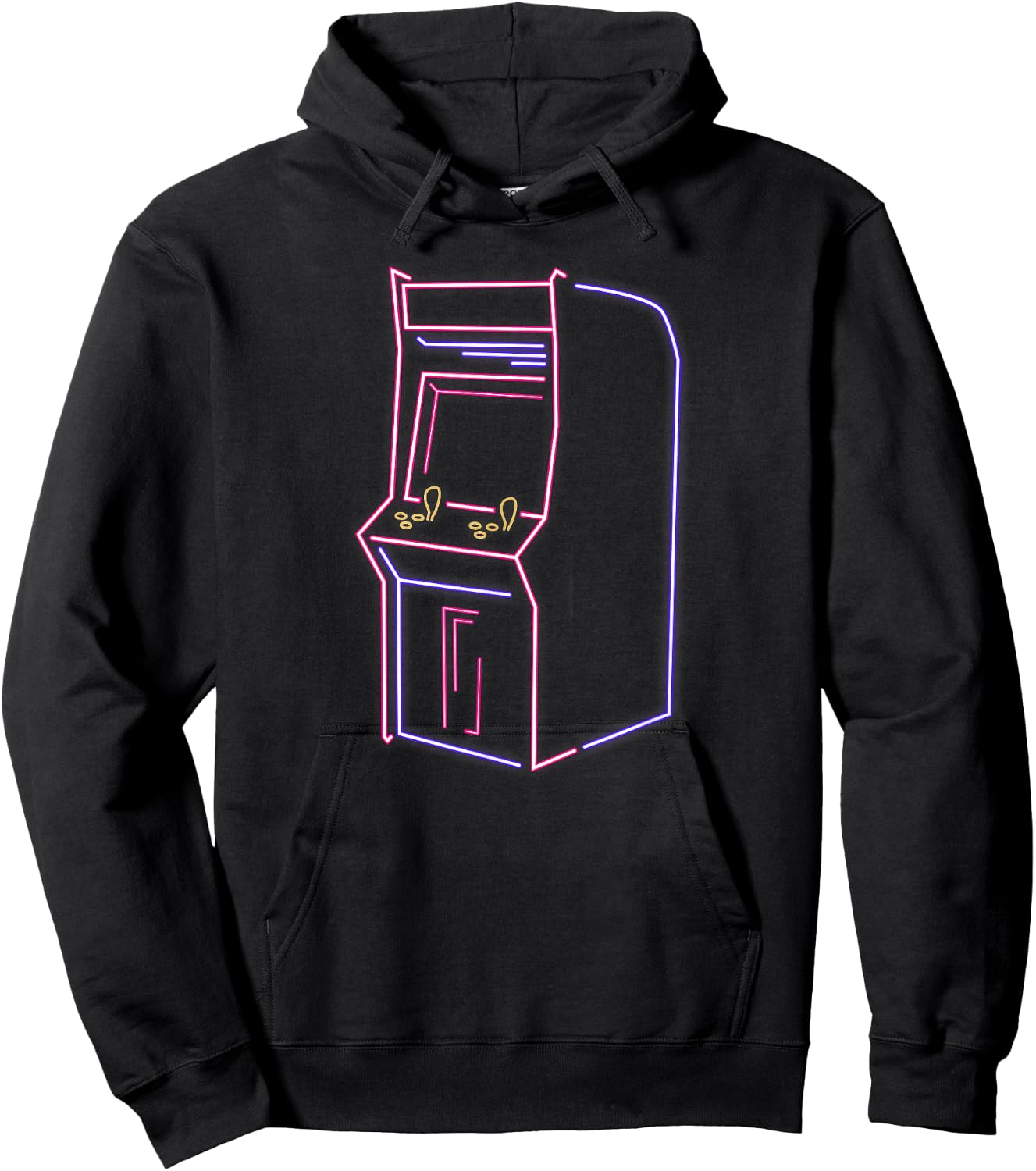 Arcade Video Gamer Game Machine Vintage 80S 90S Retro Hoodie - Hoodie | Black