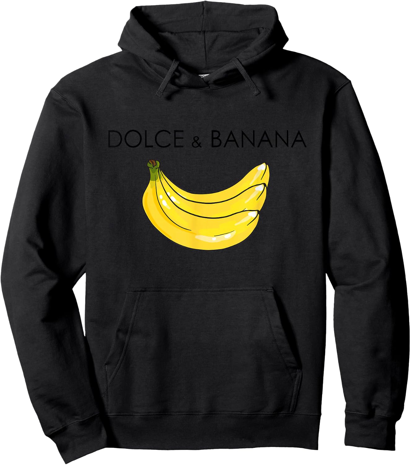 Funny And Banana Funny Banana Fruit Fruit Costume Hoodie - Hoodie | Black