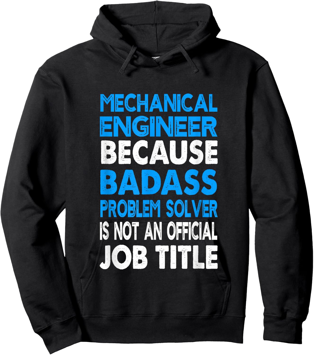 Mechanical Engineer Badass Problem Solver Funny Engineering Hoodie - Hoodie | Black