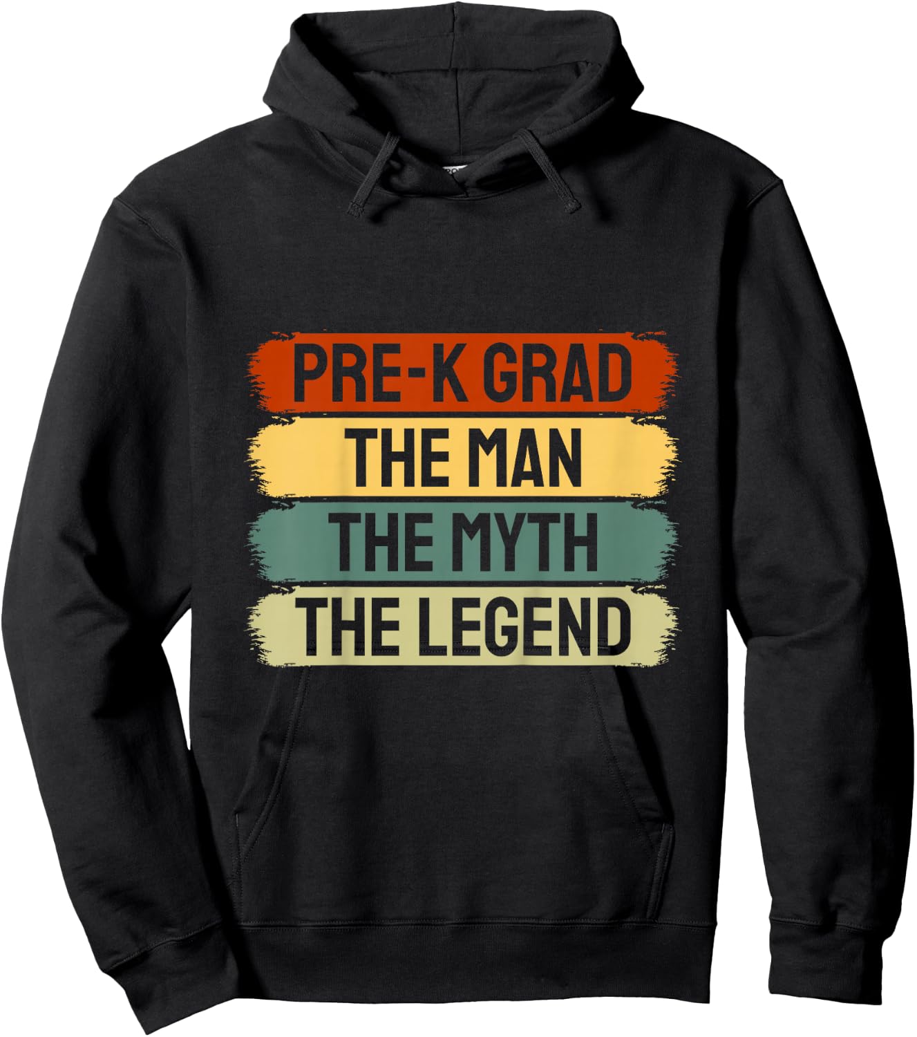Kids Pre-K Grad 2026 Pre-K Kids Prek Graduation Hoodie - Hoodie | Black