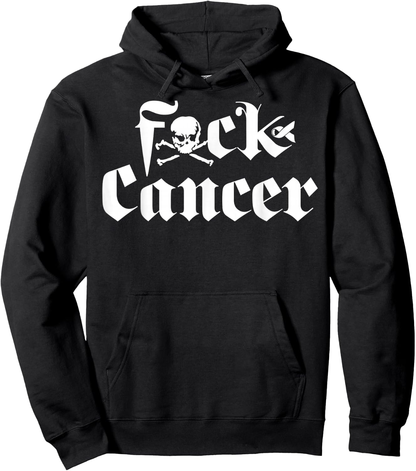 FU Cancer - Fuck Cancer Awareness Hoodie - Hoodie | Black