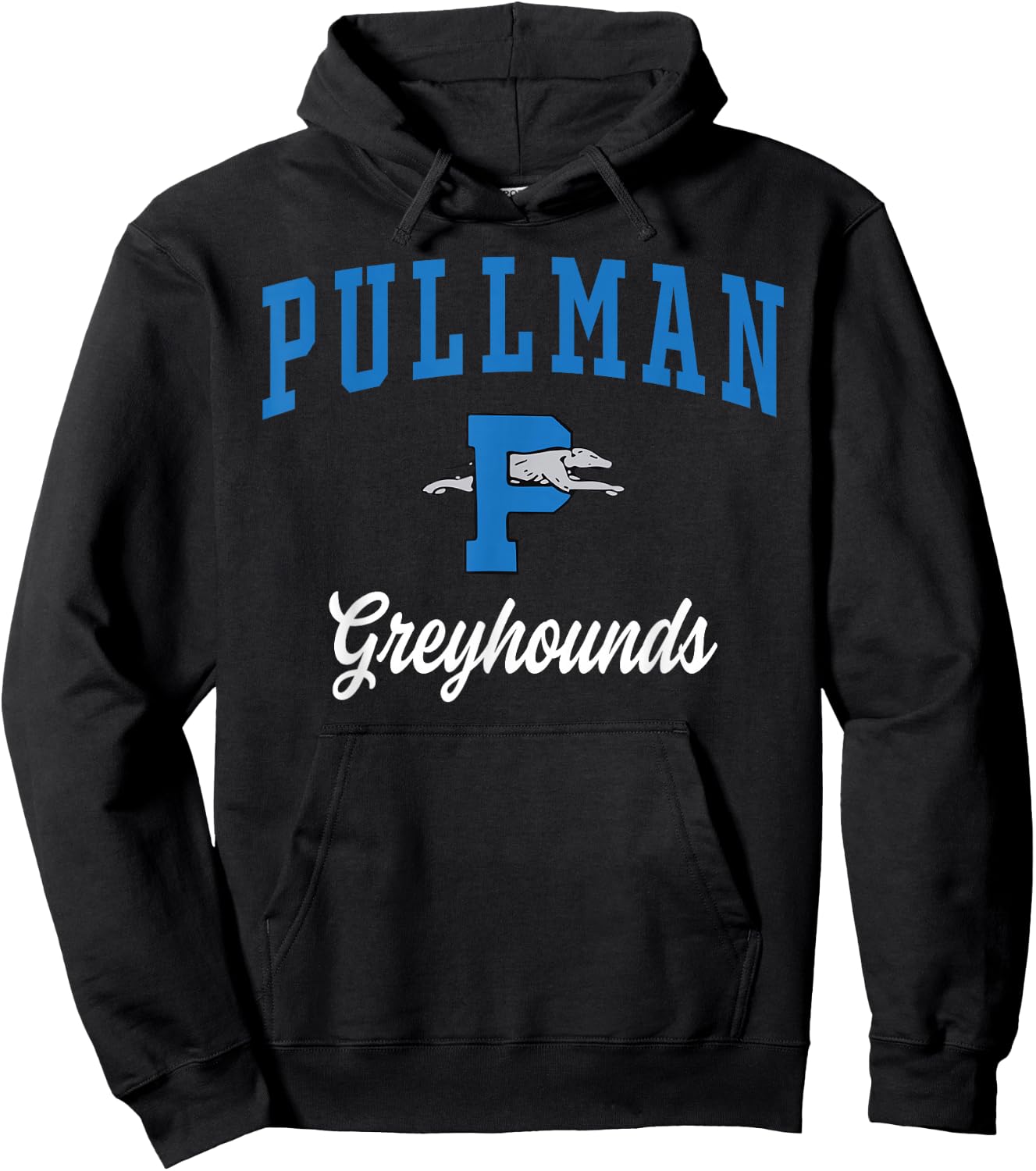 Pullman High School Greyhounds Hoodie - Hoodie | Black