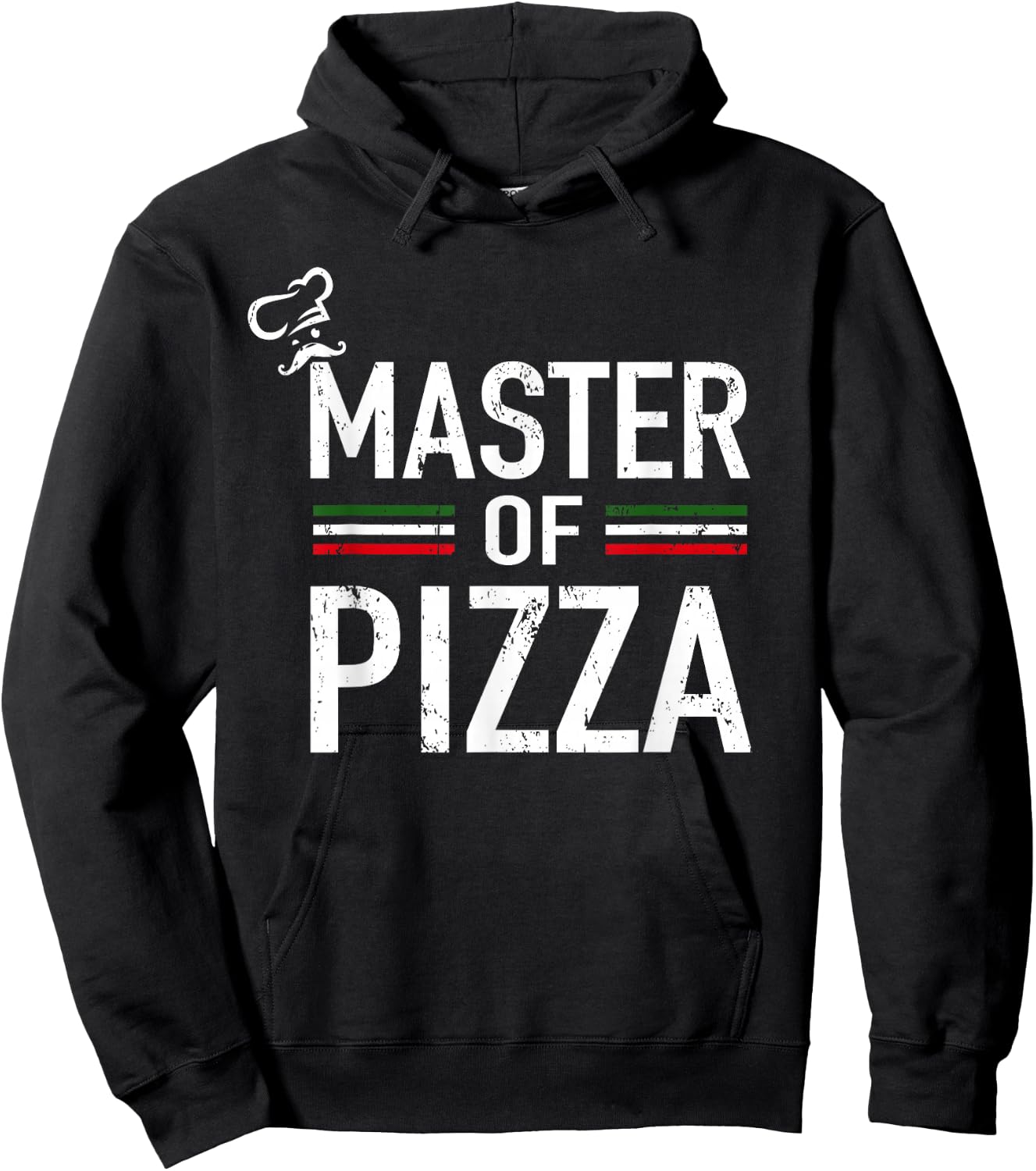 Master Of Pizza - Italy Pizza Master - Pizza Cooking Chef Hoodie - Hoodie | Black