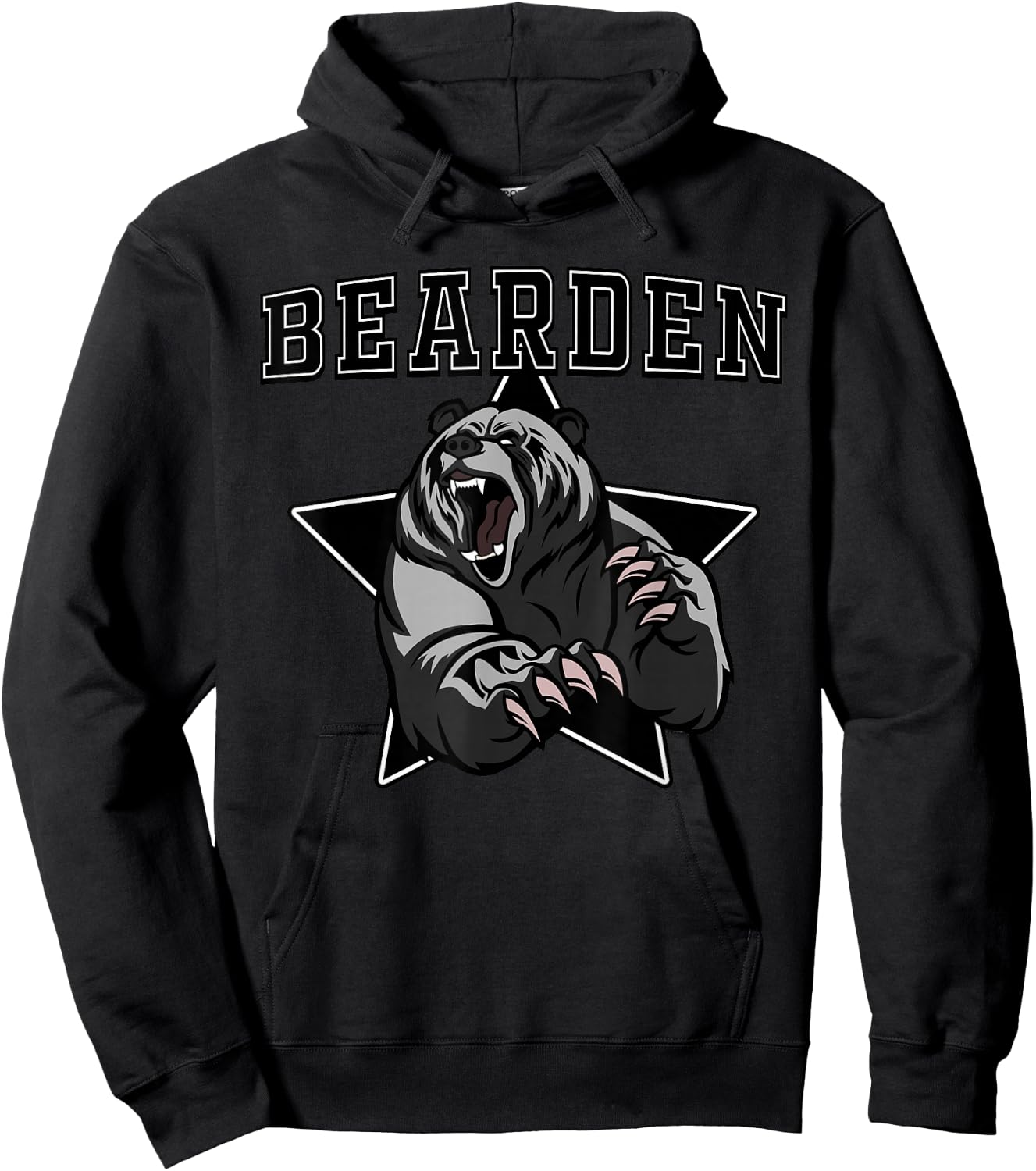 Bearden Bears High School Team Spirit Hoodie - Hoodie | Black