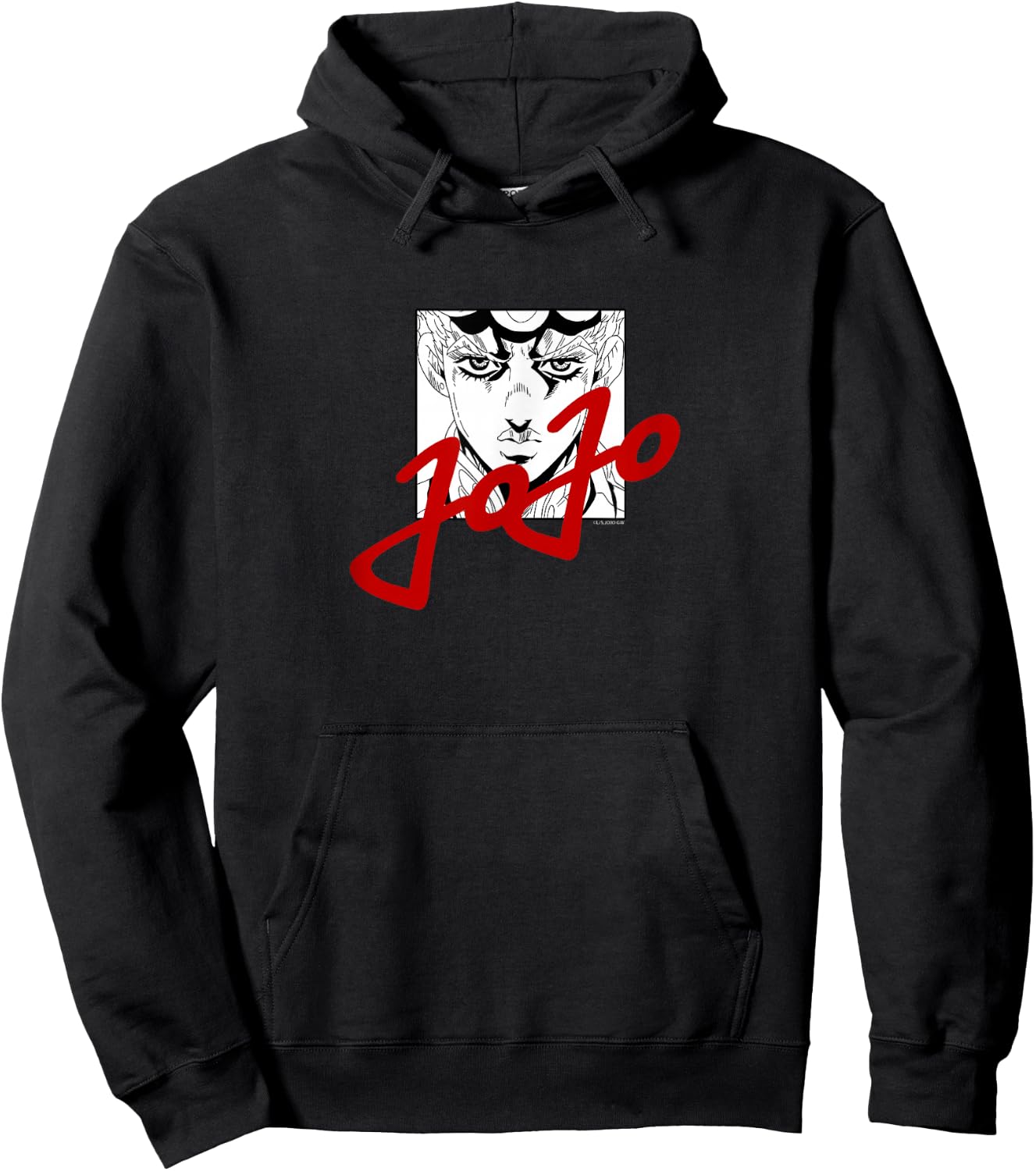 JoJo's Bizarre Adventure Giorno JoJo Script Anime Hoodie - Hoodie | Black