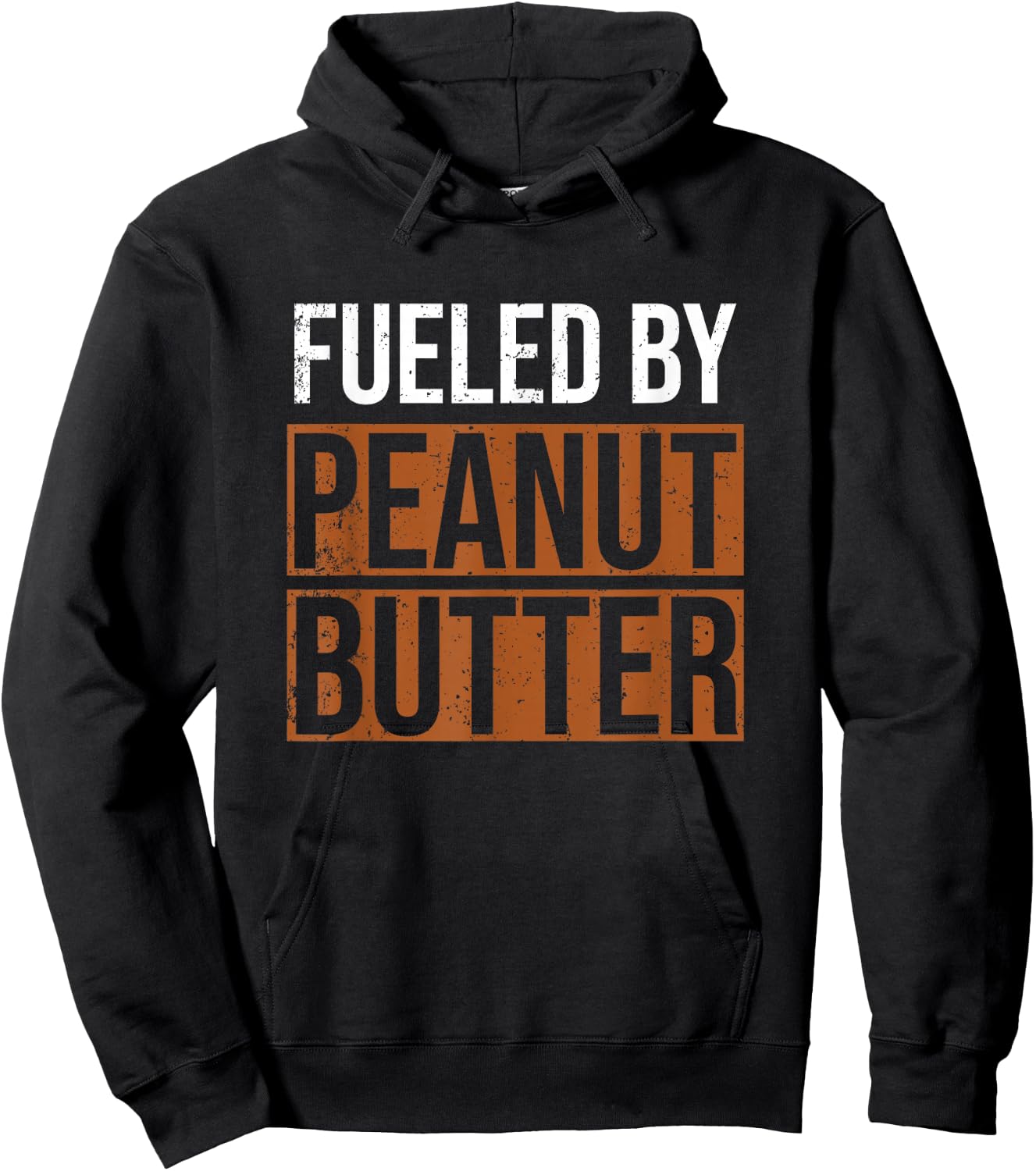 Fueled by Peanut Butter, Peanut Butter Lover Hoodie - Hoodie | Black