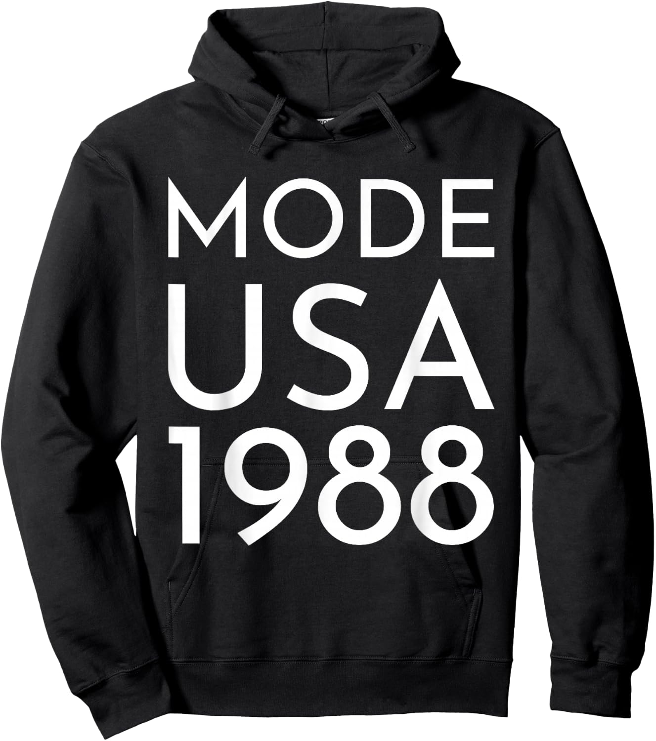 Fashion USA 1988 Mass Tour Hoodie - Hoodie | Black