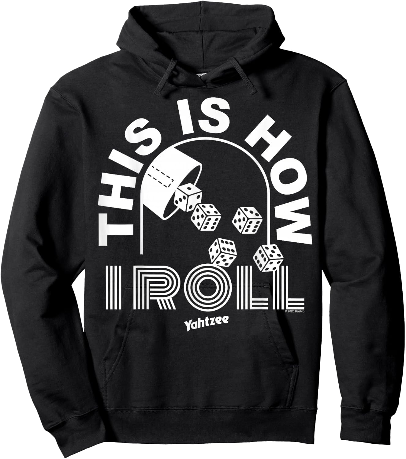 Yahtzee This Is How I Roll Hoodie - Hoodie | Black