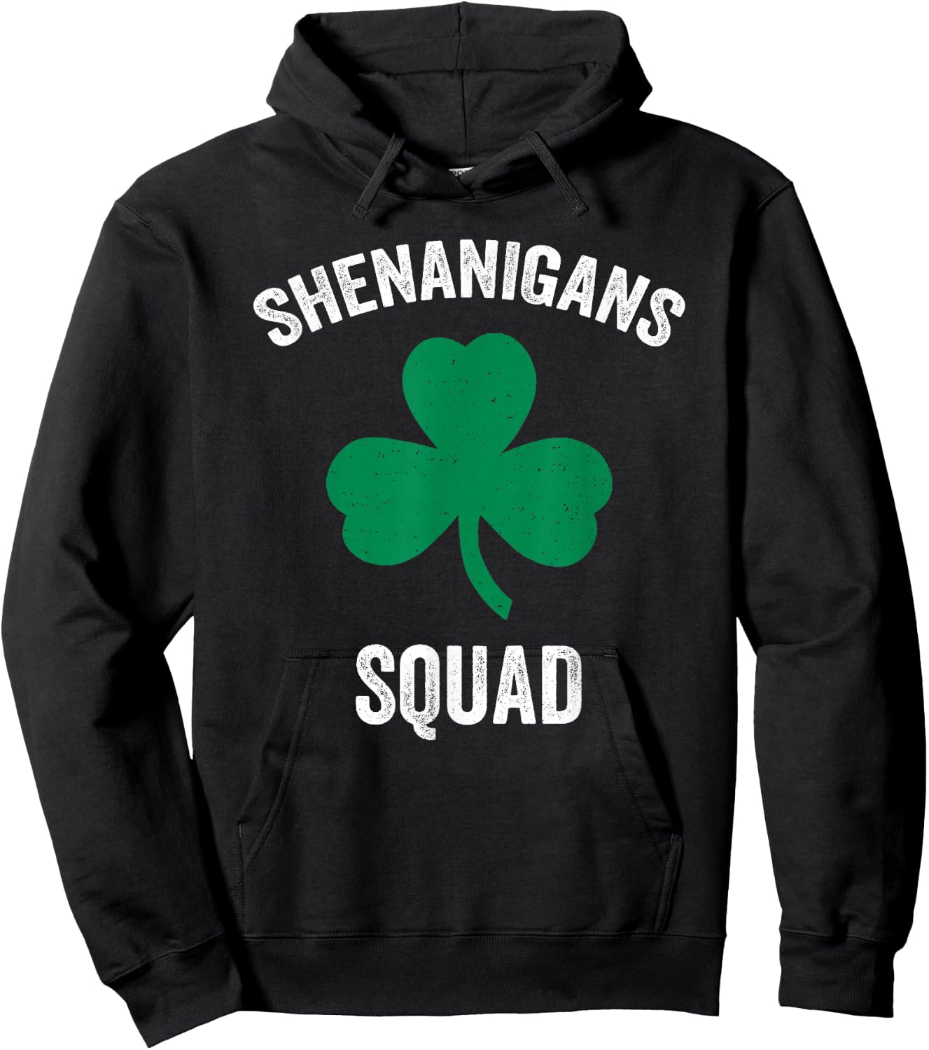 Shenanigans Squad Funny St. Patrick's Day Matching Group Hoodie - Hoodie | Black