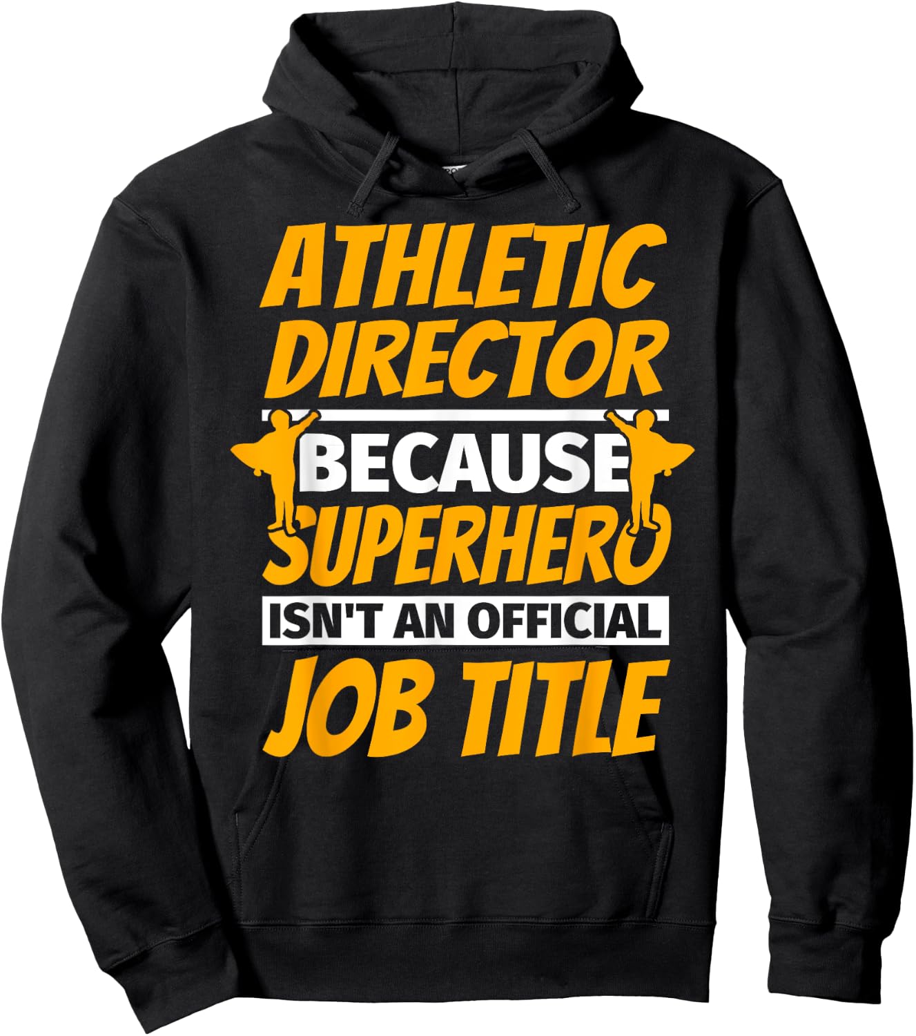 ATHLETIC DIRECTOR Funny Humor Gift Hoodie - Hoodie | Black