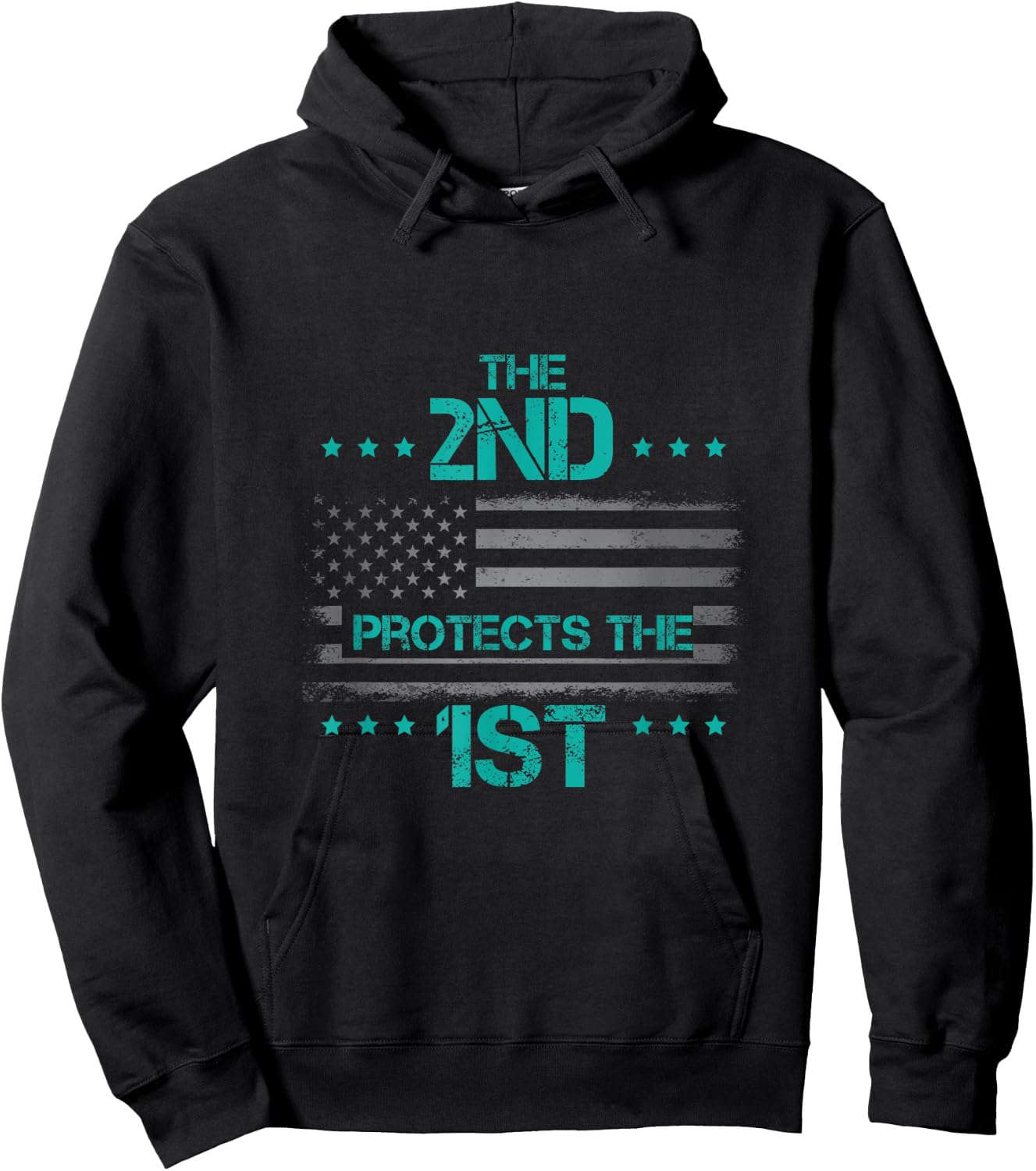 The 2nd Protects The 1st Hoodie - Hoodie | Black