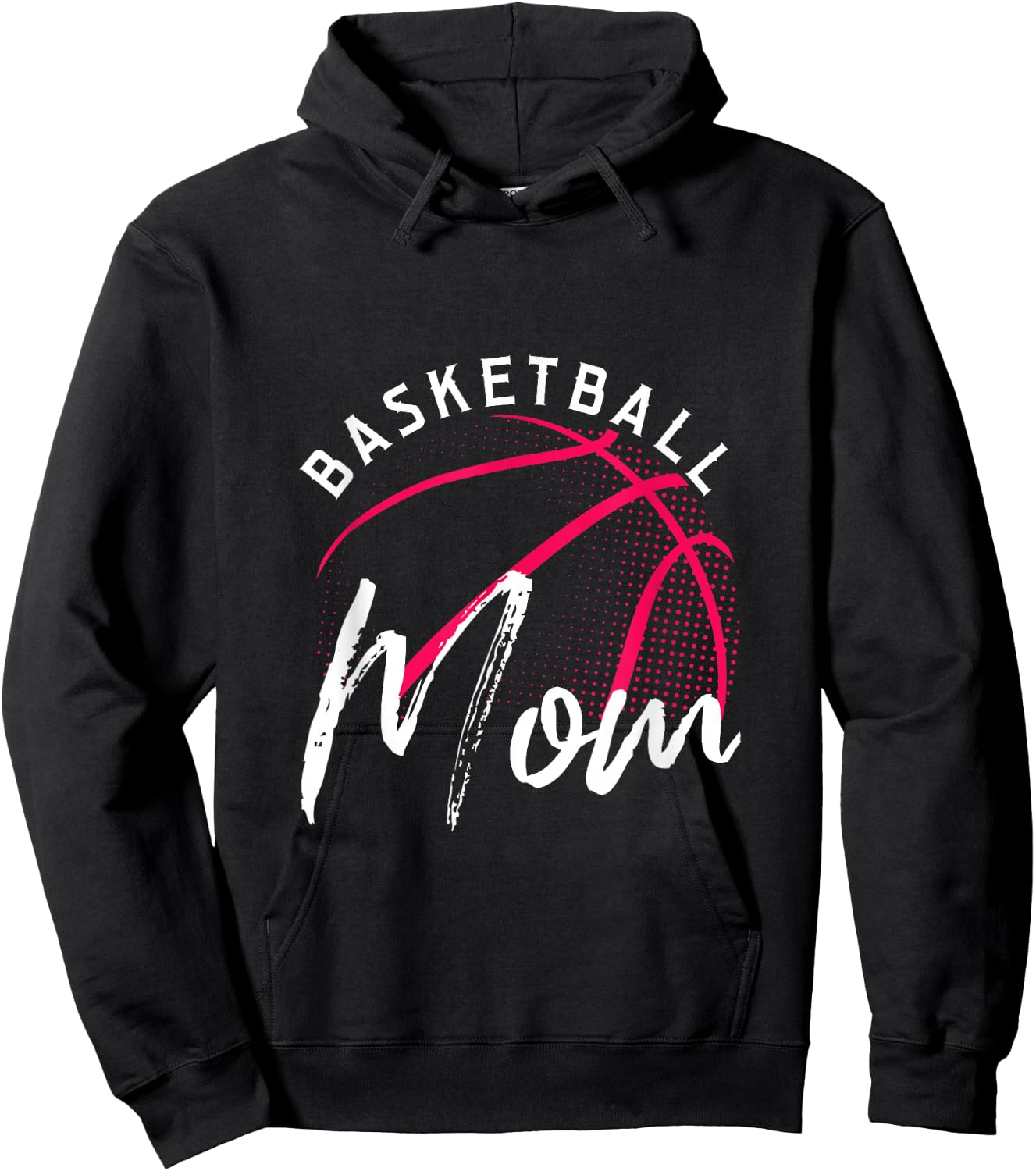 Basketball Mom Mothers Day Hoodie - Hoodie | Black