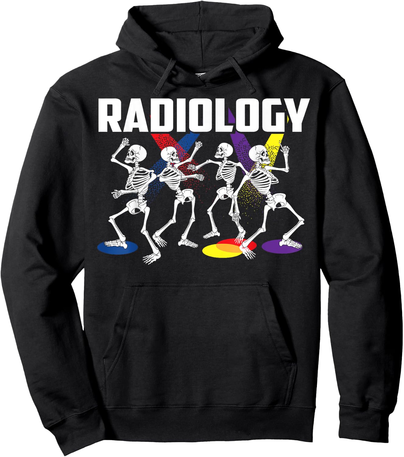 Funny Radiology Technologist Gift | Cute Rad Tech Men Women Hoodie - Hoodie | Black