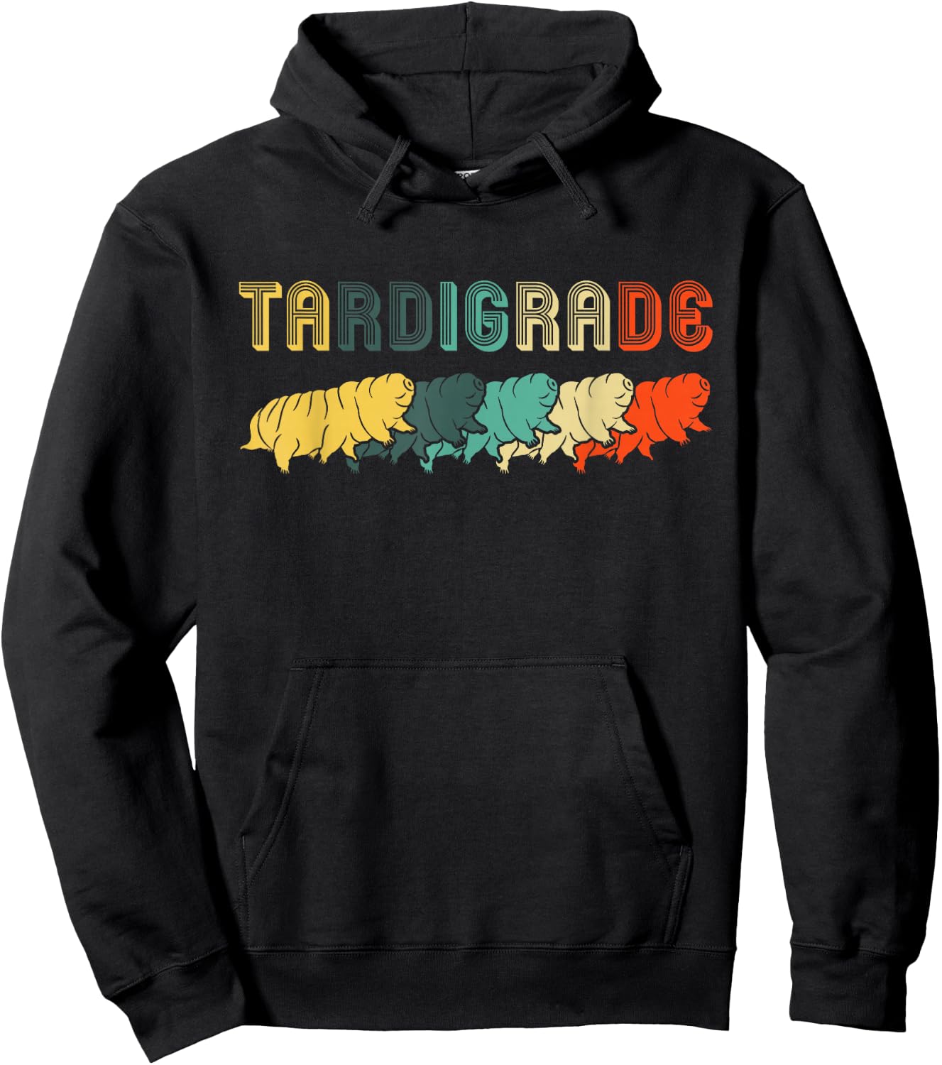 Tardigrade Vintage Hoodie - Hoodie | Black