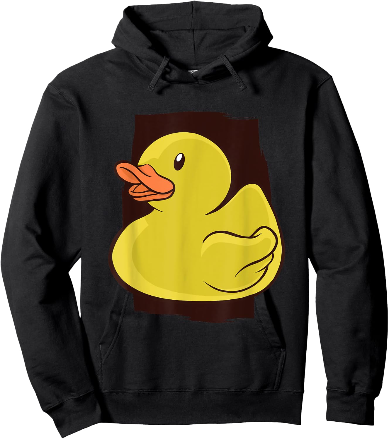 Funny Cute Dub Rubber Duck Hoodie - Hoodie | Black