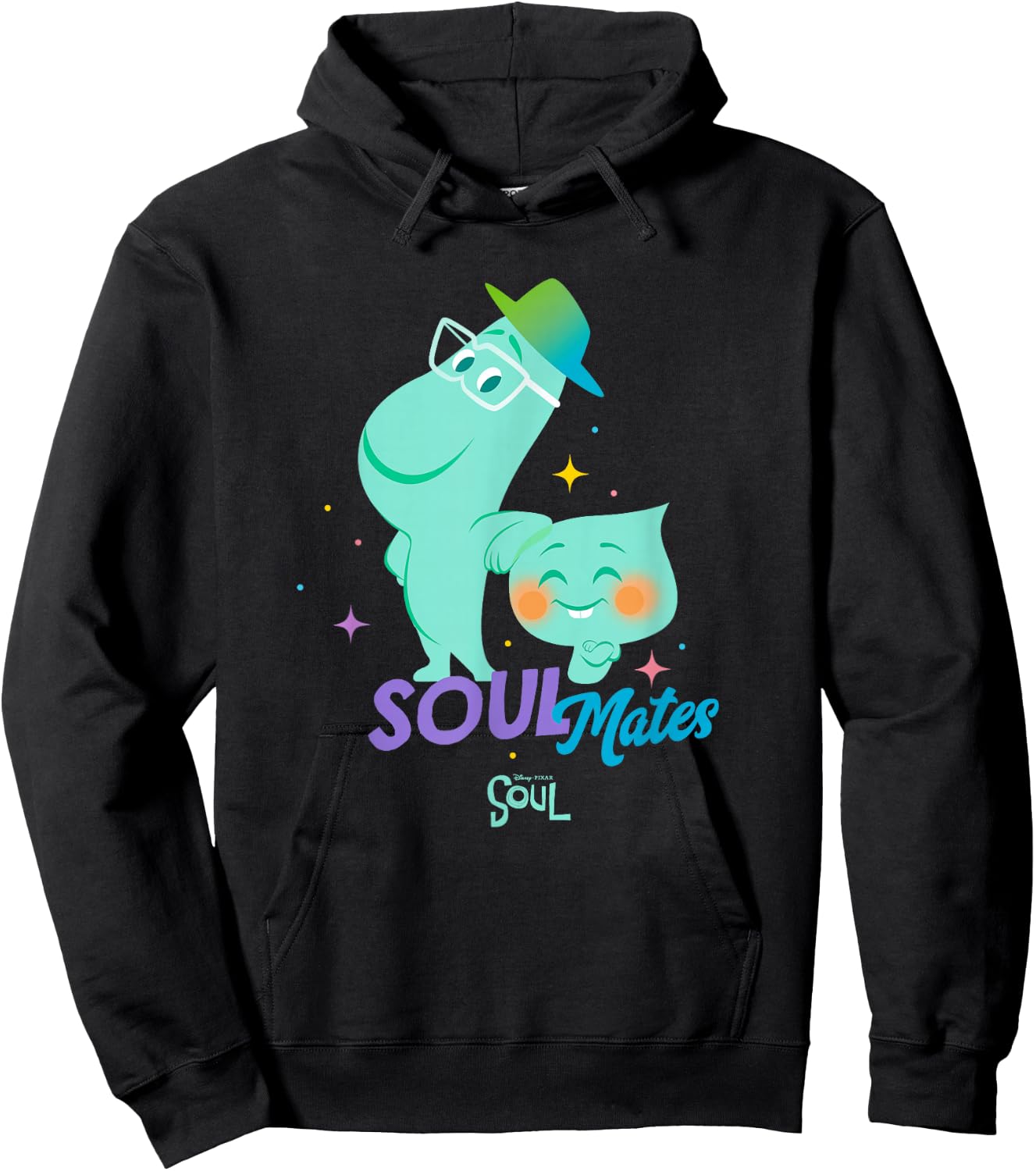 Disney and Pixar's Soul Mates Joe and 22 Hoodie - Hoodie | Black