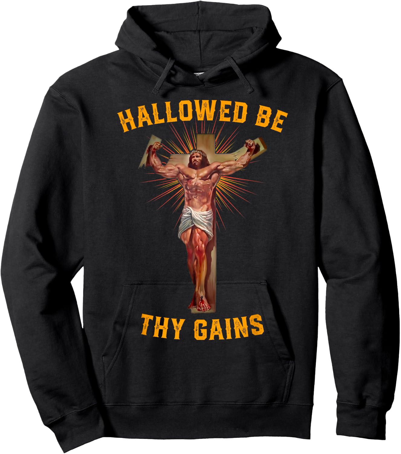 Hallowed Be Thy Gains Hoodie - Hoodie | Black