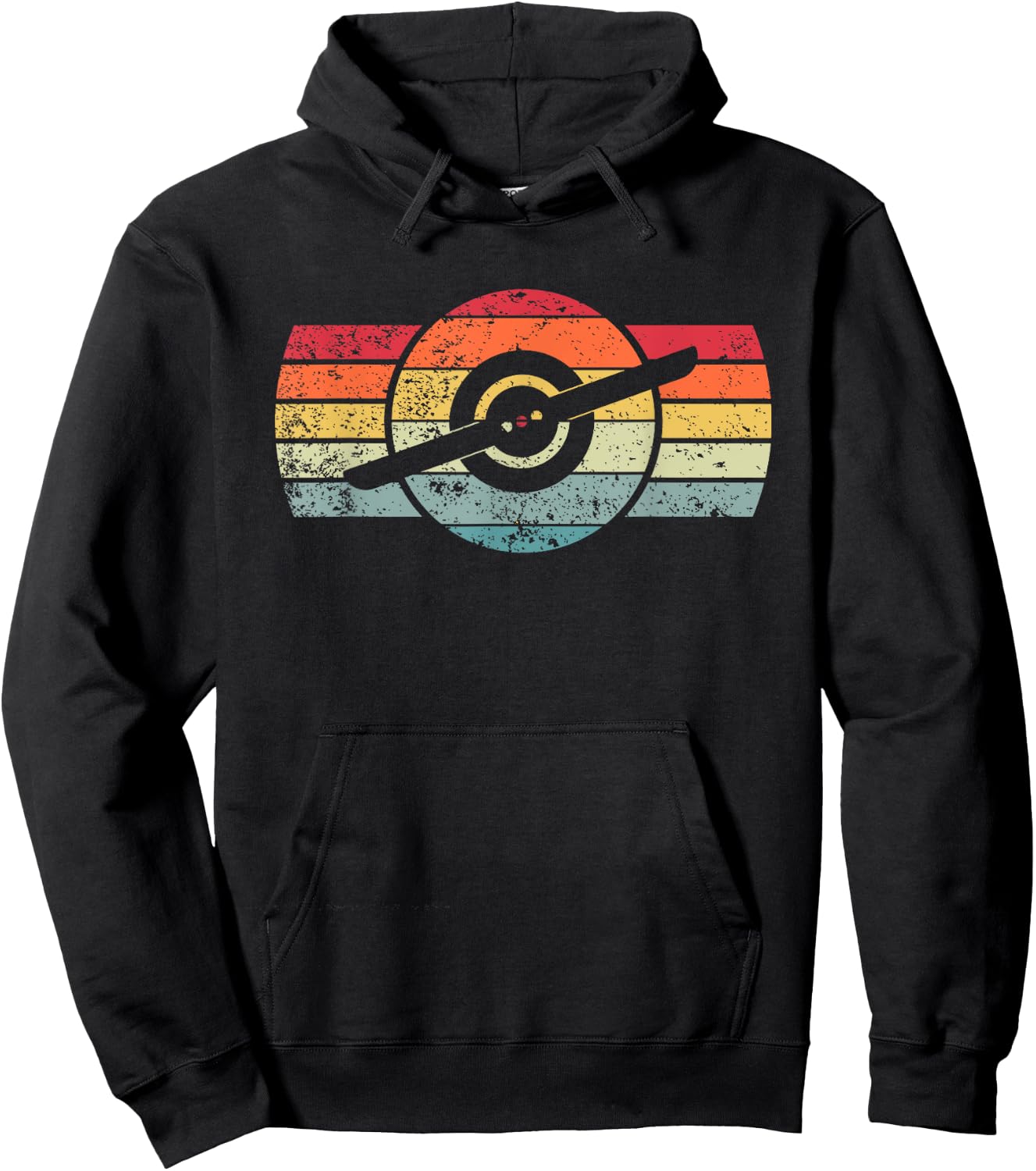 One Wheel Electric Skateboard Float Owner Skateboarding Hoodie - Hoodie | Black