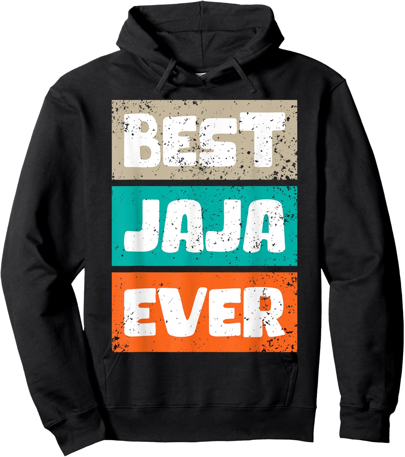 Fathers Day Best Jaja Ever Shirts Cool Fathers Day Present Hoodie - Hoodie | Black