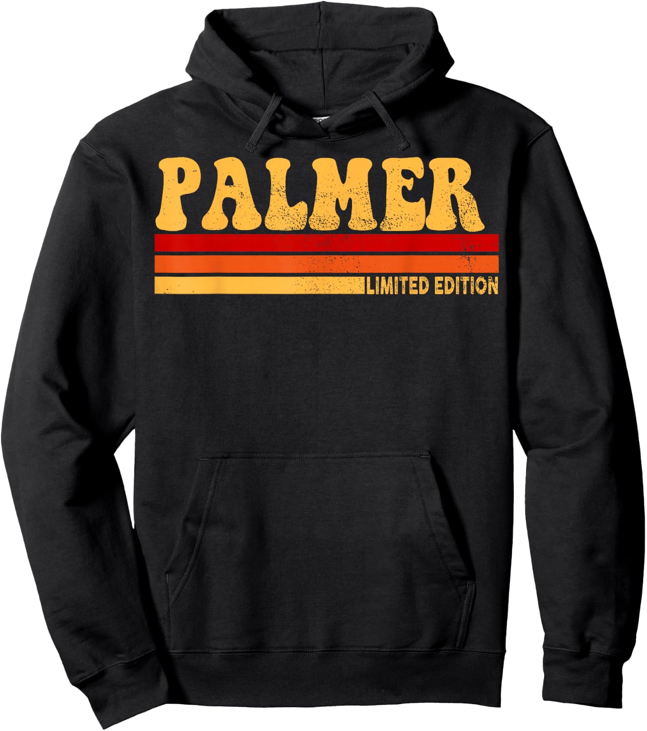 Palmer Name Personalized Cute Idea Women Vintage Palmer Hoodie - Hoodie | Black