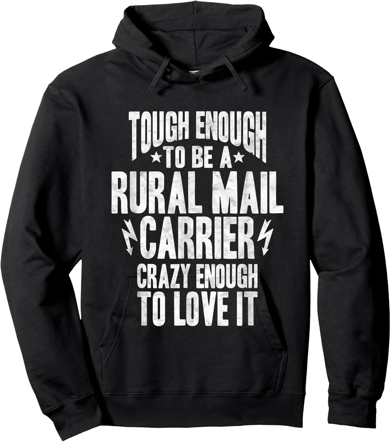 Rural Carrier Shirt Post Office Hoodie - Hoodie | Black