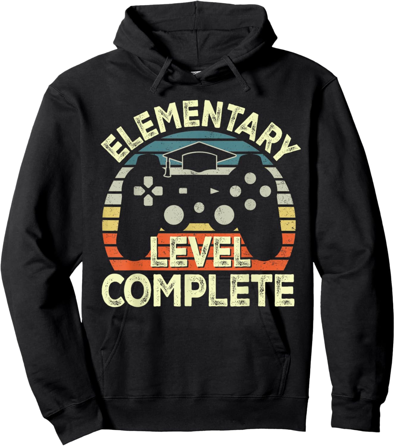 Elementary Level Complete Video Game Last Day Of School Boys Hoodie - Hoodie | Black