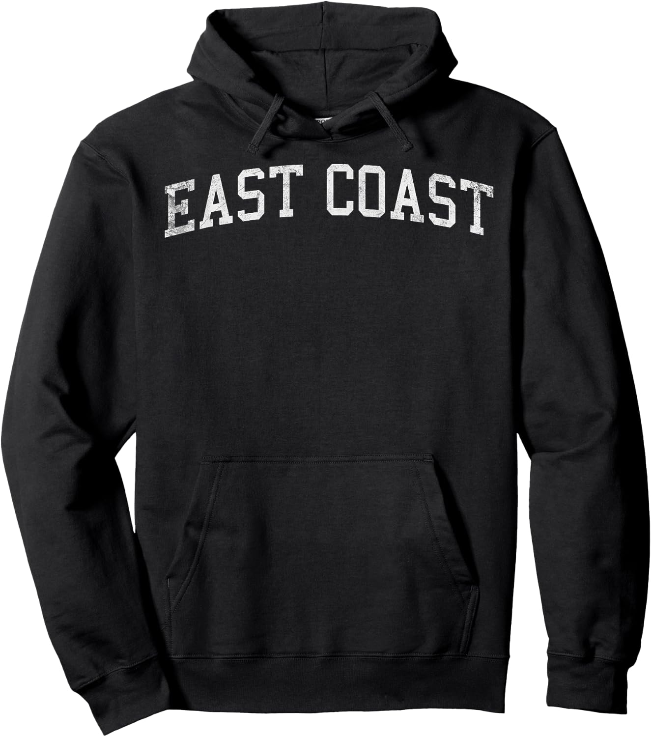 East Coast Hip Hop Rap Vintage Hoodie - Hoodie | Black