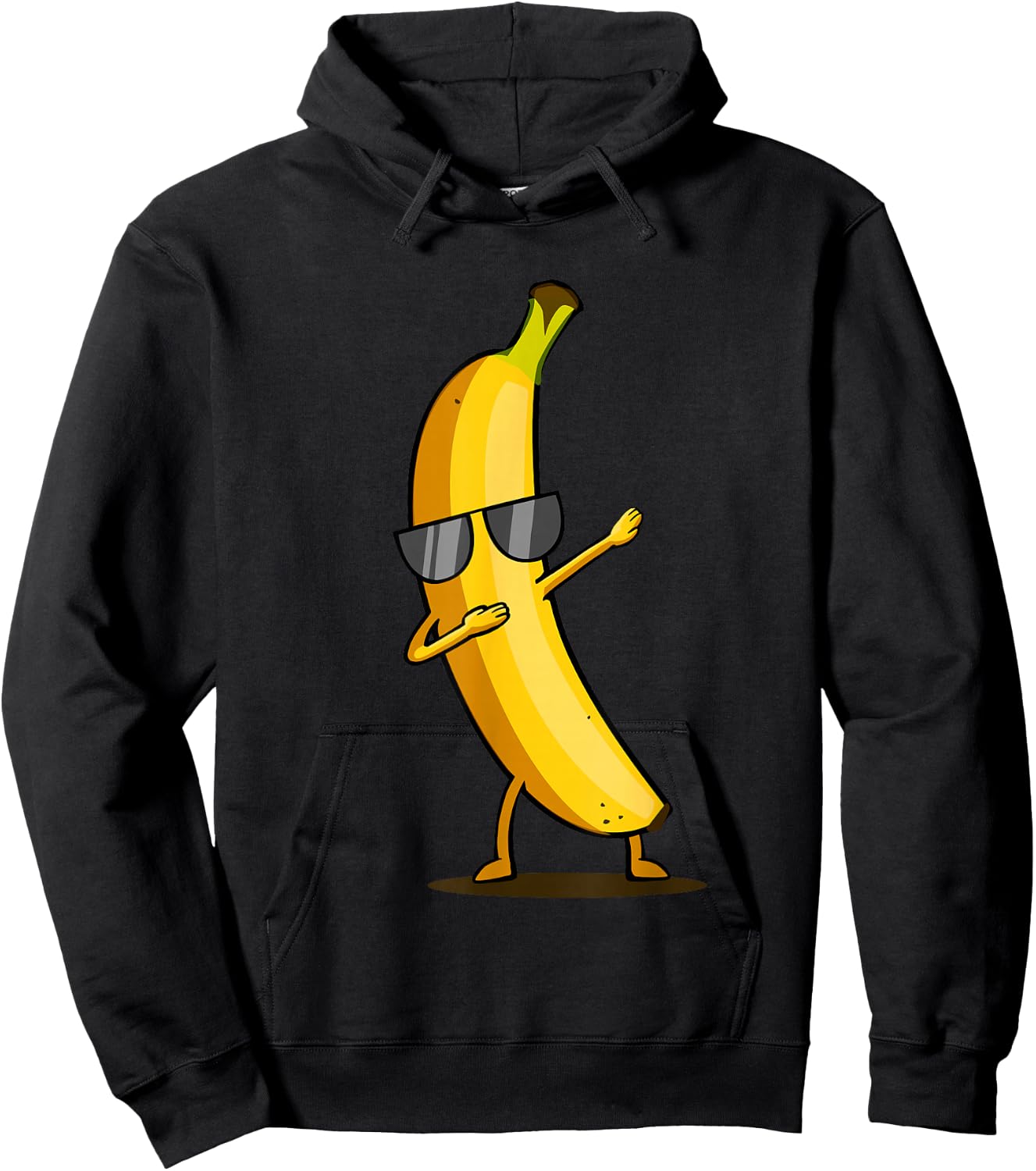 Dabbing Yellow Banana - Dab Funny Dancing Fruit Hoodie - Hoodie | Black