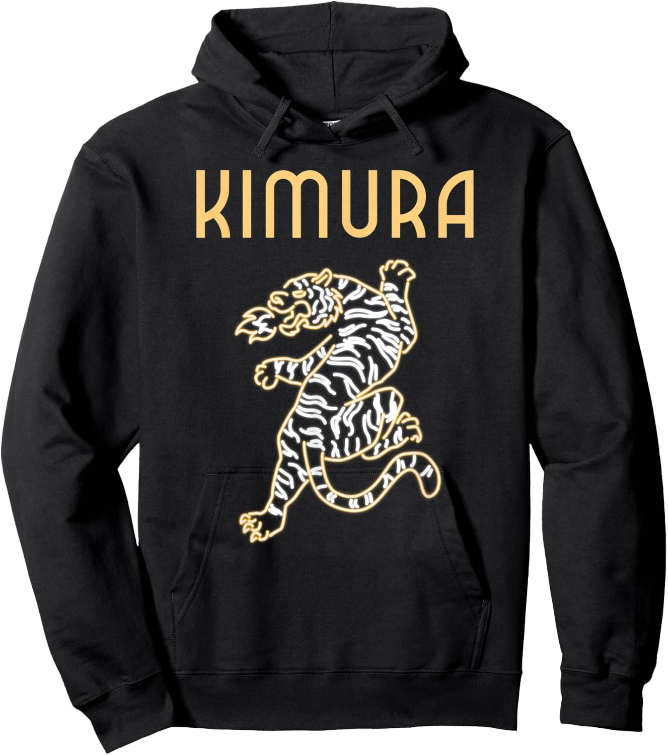 Kimura Tiger, Jiu-Jitsu, MMA, Muay Thai, Wrestling, Boxing Hoodie - Hoodie | Black