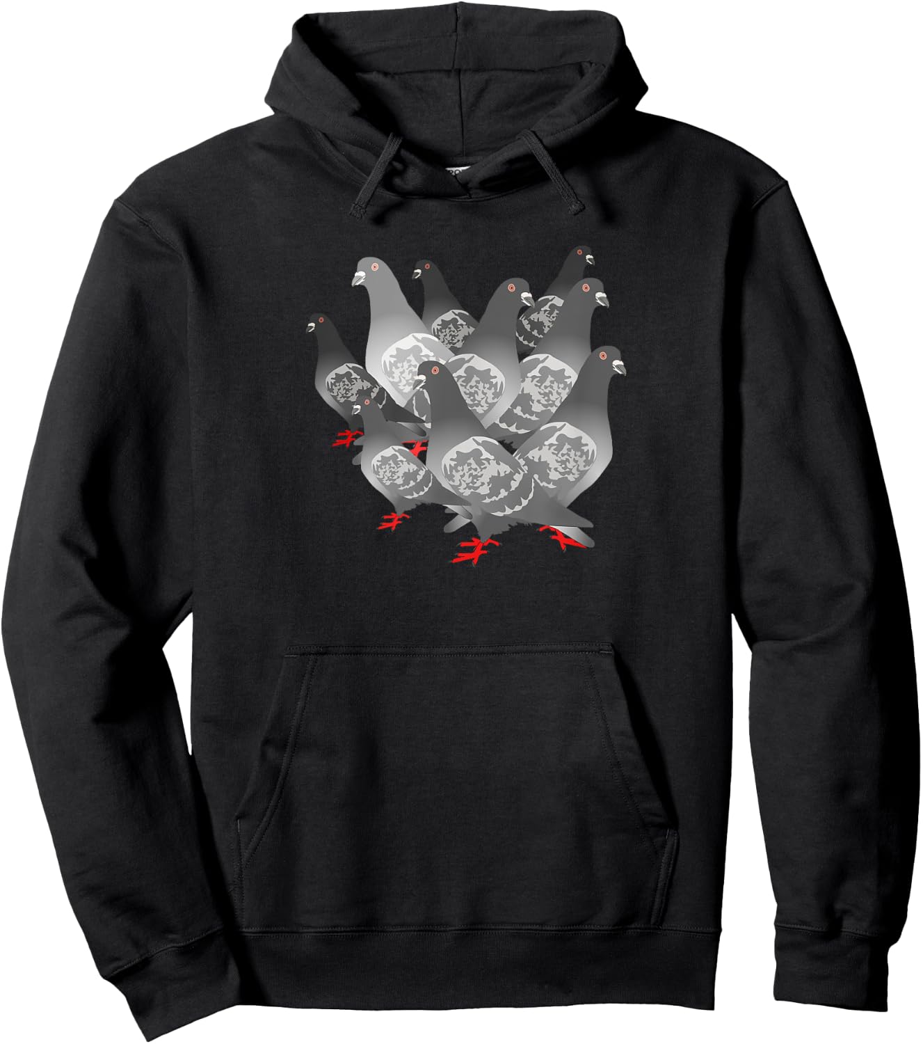 Flock Of Pigeon Breeder Pigeon Racing Gift Hoodie - Hoodie | Black