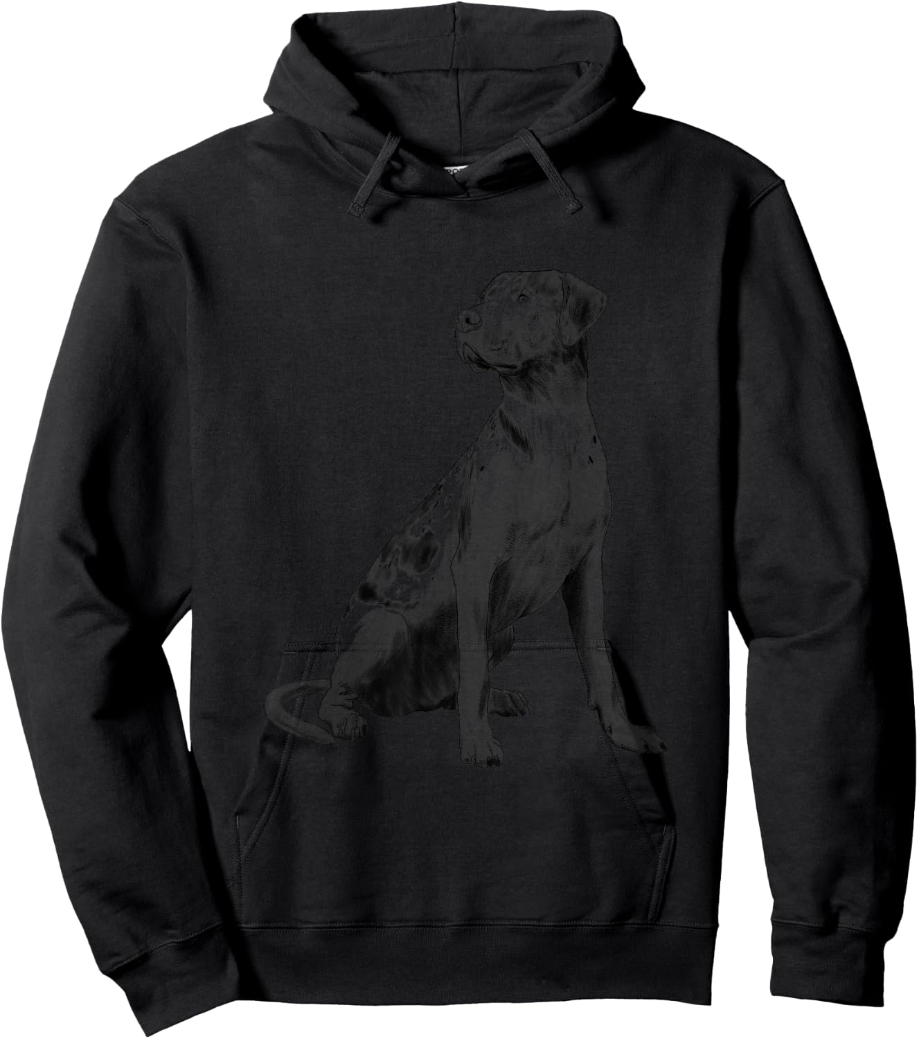 Louisiana Catahoula Leopard Dog Hoodie - Hoodie | Black