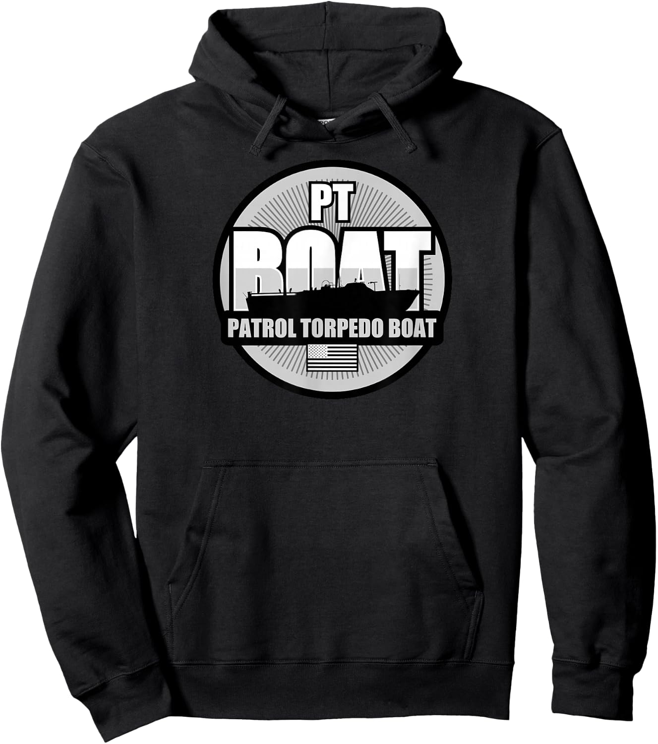 WW2 PT Boat Hoodie - Hoodie | Black