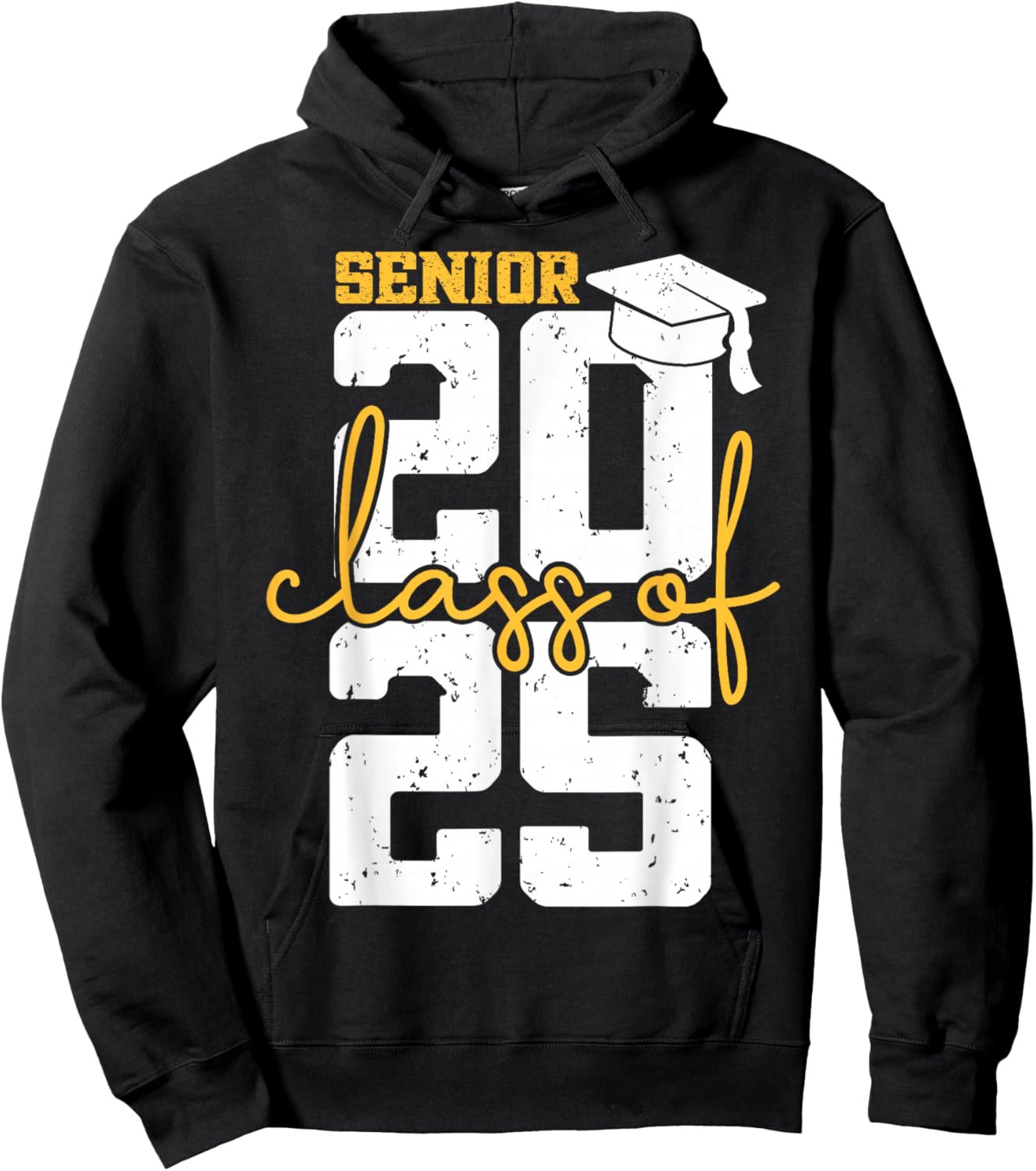 Class of 2025 Senior 2025 Graduation Hoodie - Hoodie | Black