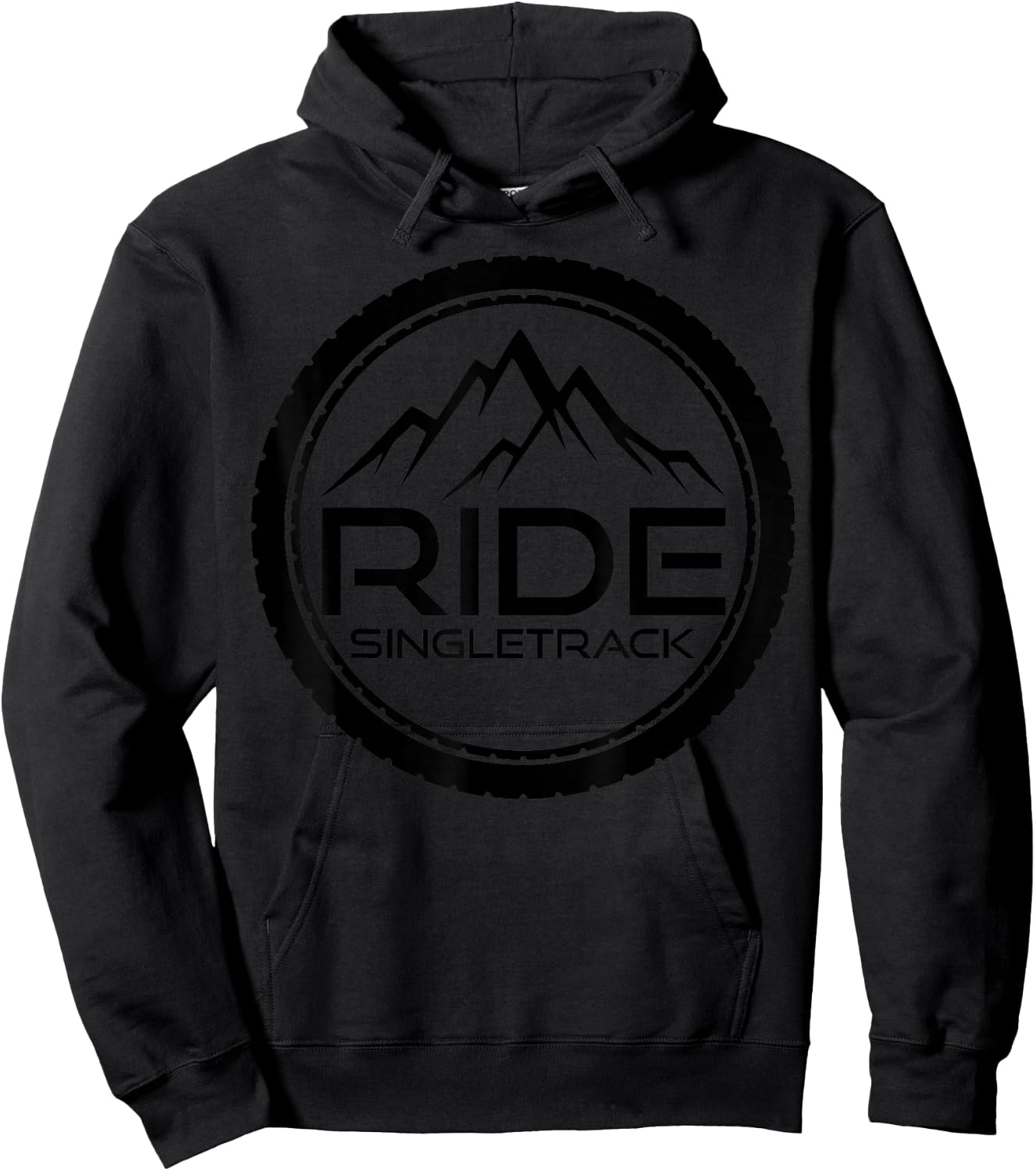 Mountain Bike MTB Freeride Mountain Biker Gift Hoodie - Hoodie | Black