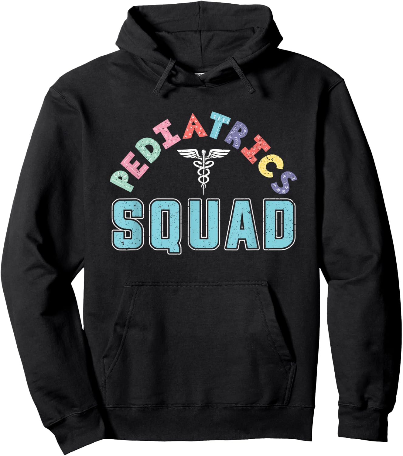 Kids Nurse Pediatrics Clinic Medical Gift Nurse Hoodie - Hoodie | Black