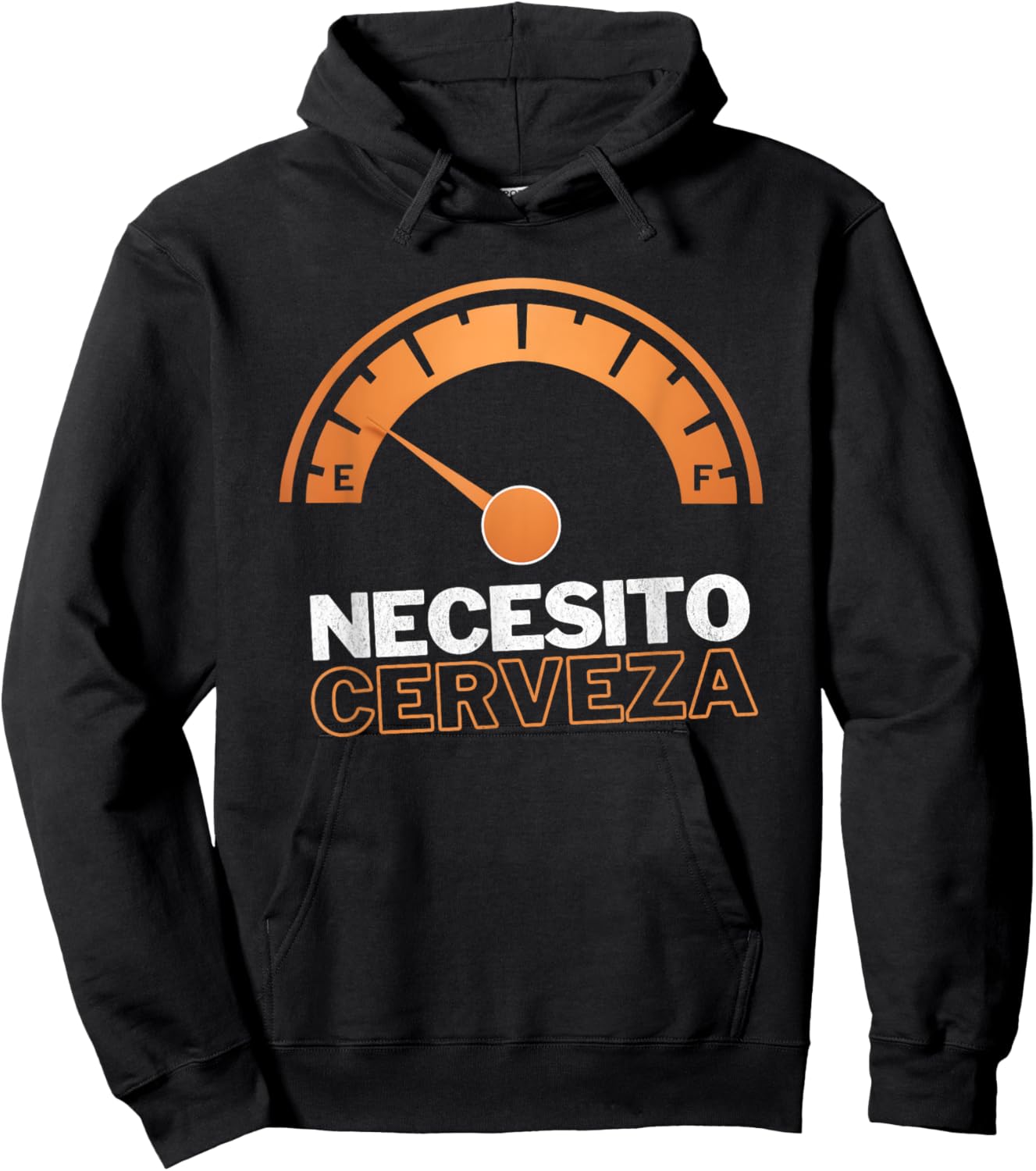 Necesito Cerveza Funny Spanish Beer Lover Hoodie - Hoodie | Black
