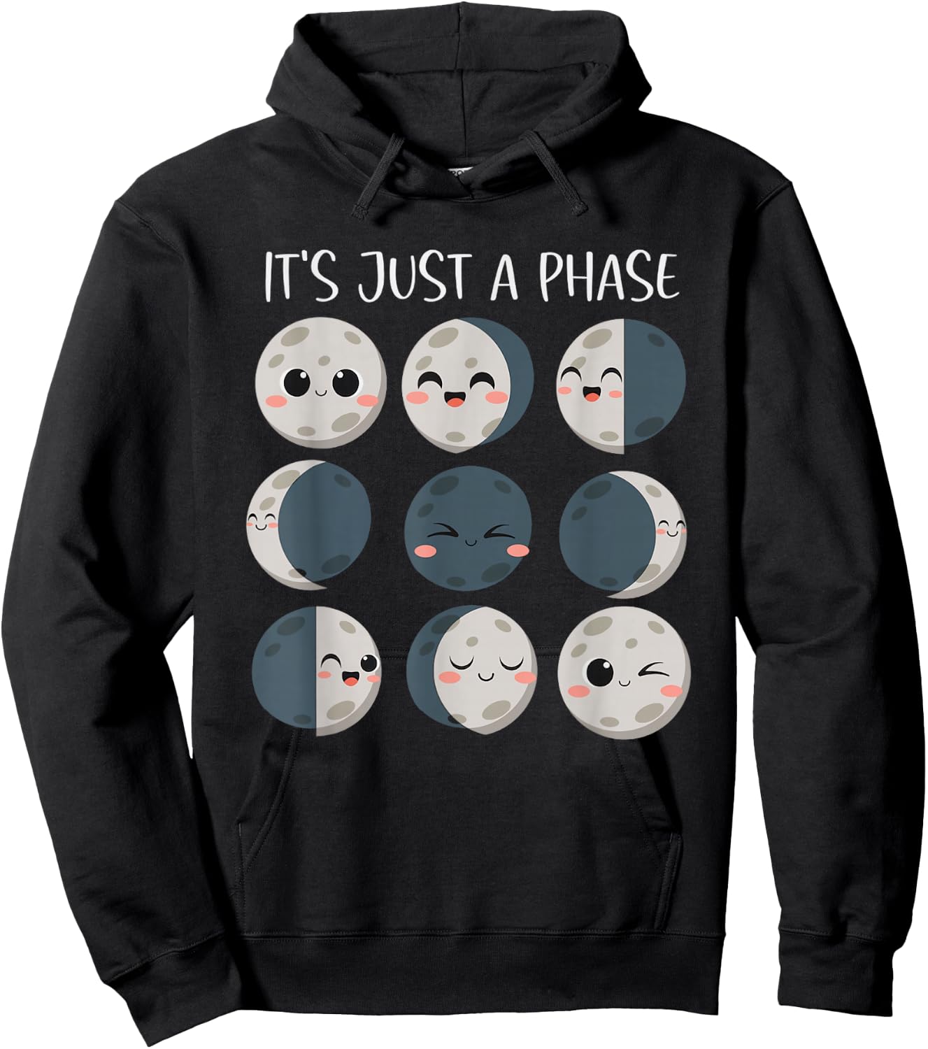 Women Science Teacher Moon Phases Scientist Back To School Hoodie - Hoodie | Black