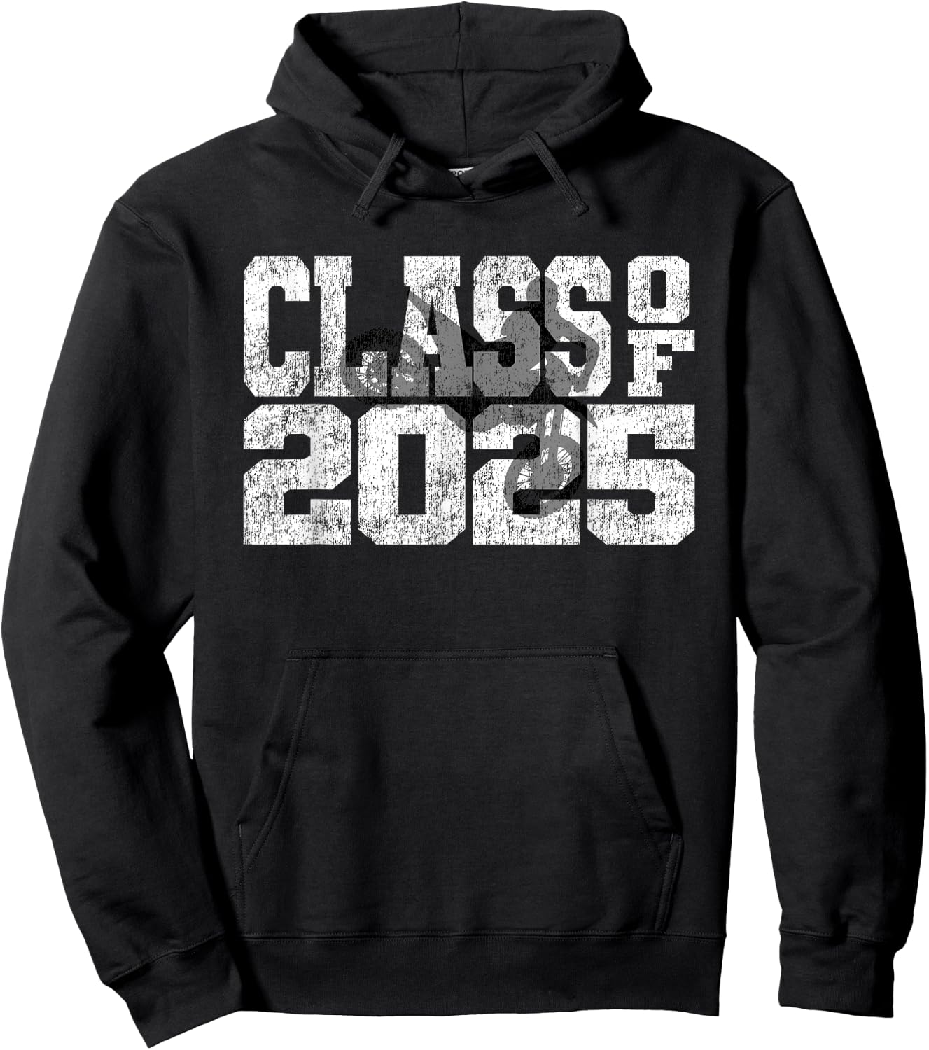 Vintage Class of 2025 Motocross Dirt Bike Motorcycle Lover Hoodie - Hoodie | Black