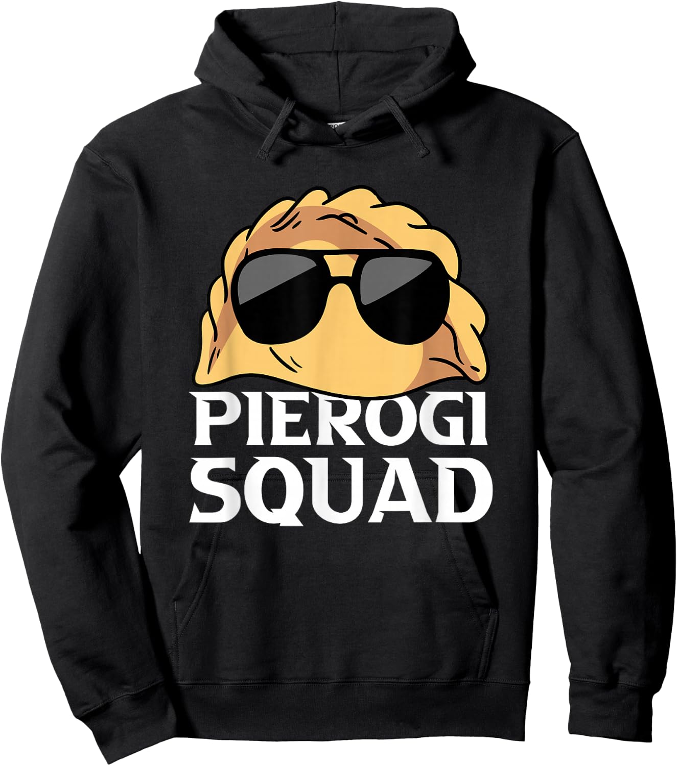 Pierogi Squad Polish Food Poland Funny Hoodie - Hoodie | Black