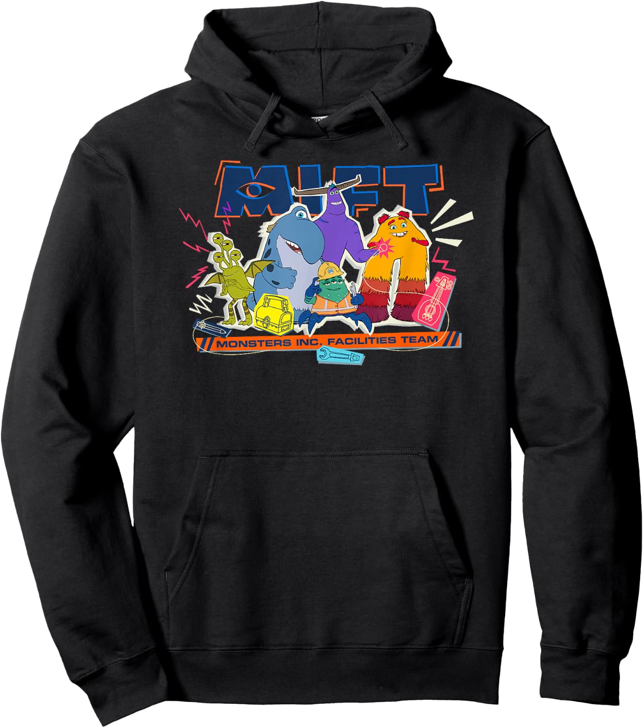 Disney and Pixar's Monsters At Work MIFT Hoodie - Hoodie | Black