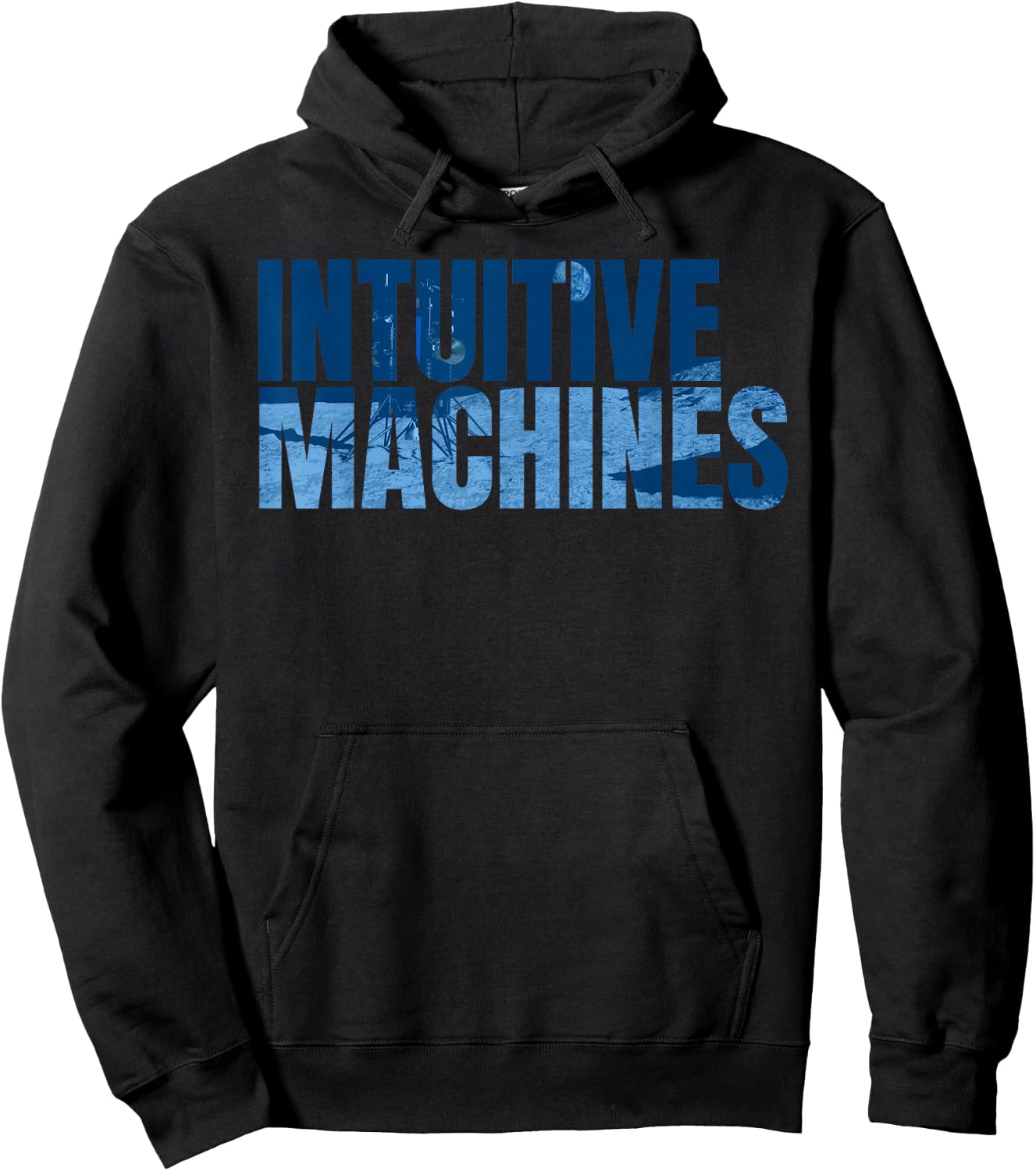 Intuitive Machines IM-1 Window , Black, Small Hoodie - Hoodie | Black