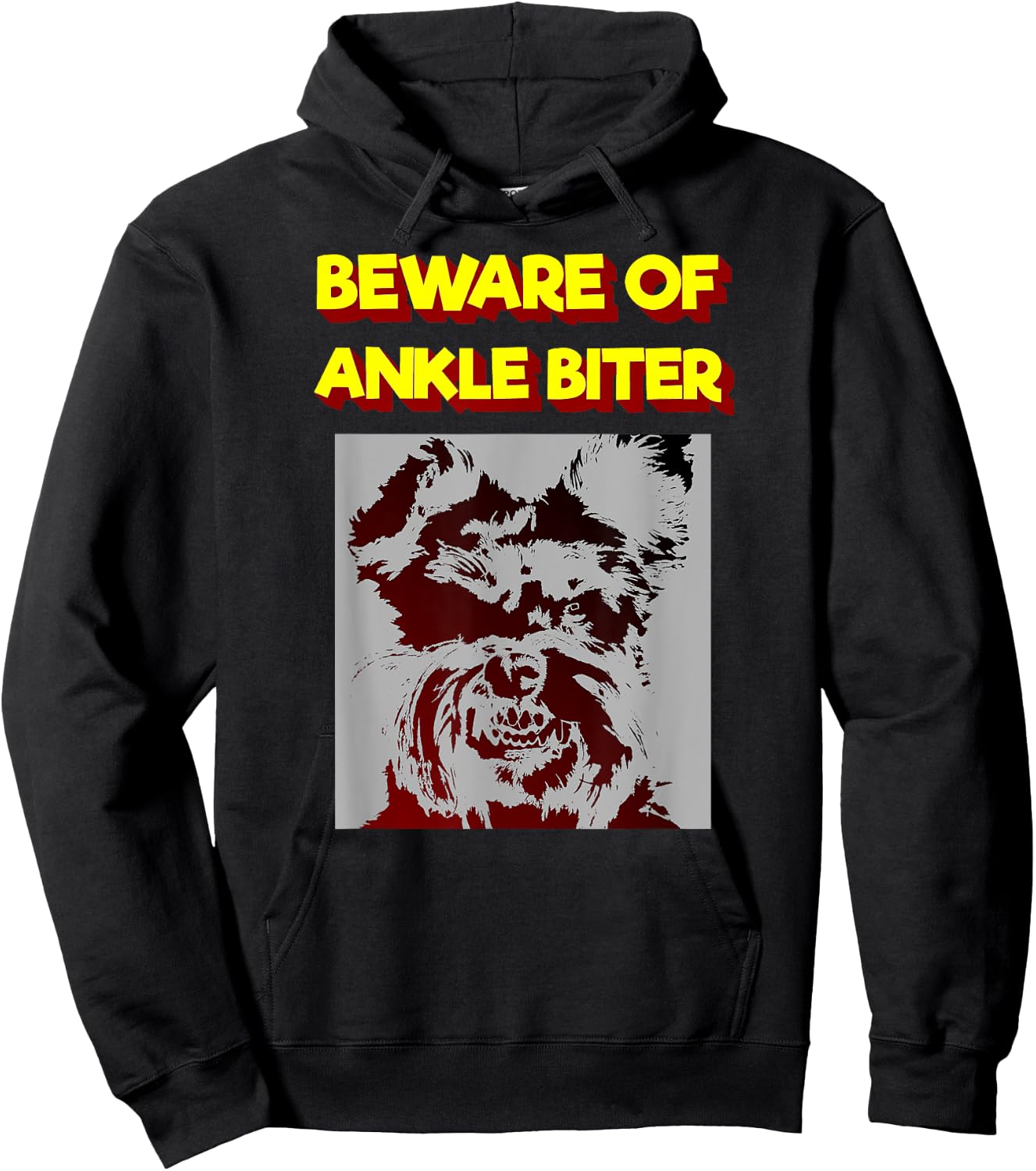 Beware Of Ankle Biter Hoodie - Hoodie | Black