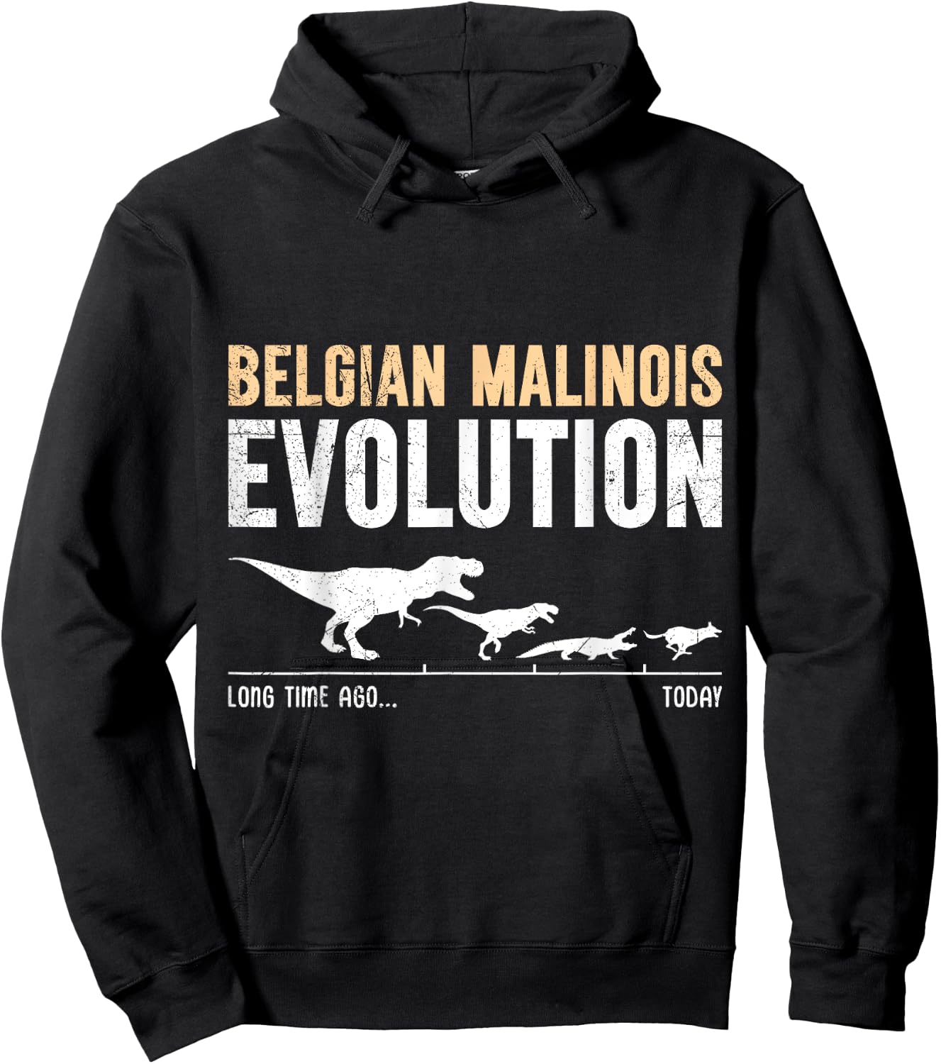 BELGIAN MALINOIS EVOLUTION Dog Owner Funny Malinois Women Hoodie - Hoodie | Black