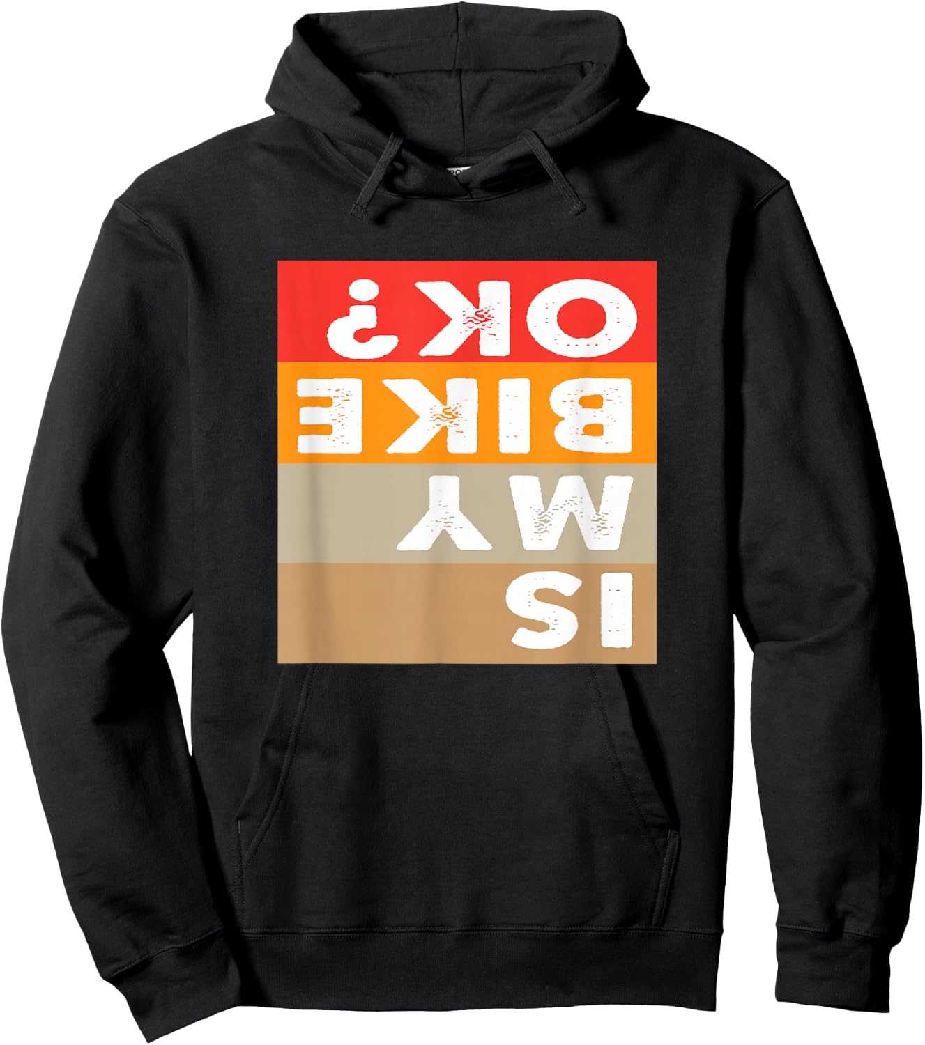 Mountain is my bike ok gear biking gift women apparel riding Hoodie - Hoodie | Black