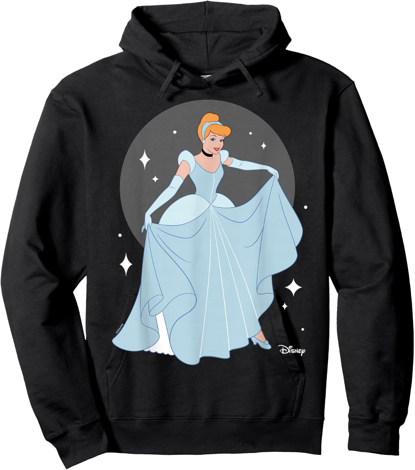 Disney Princess - Cinderella Sparkles Curtesy Hoodie - Hoodie | Black