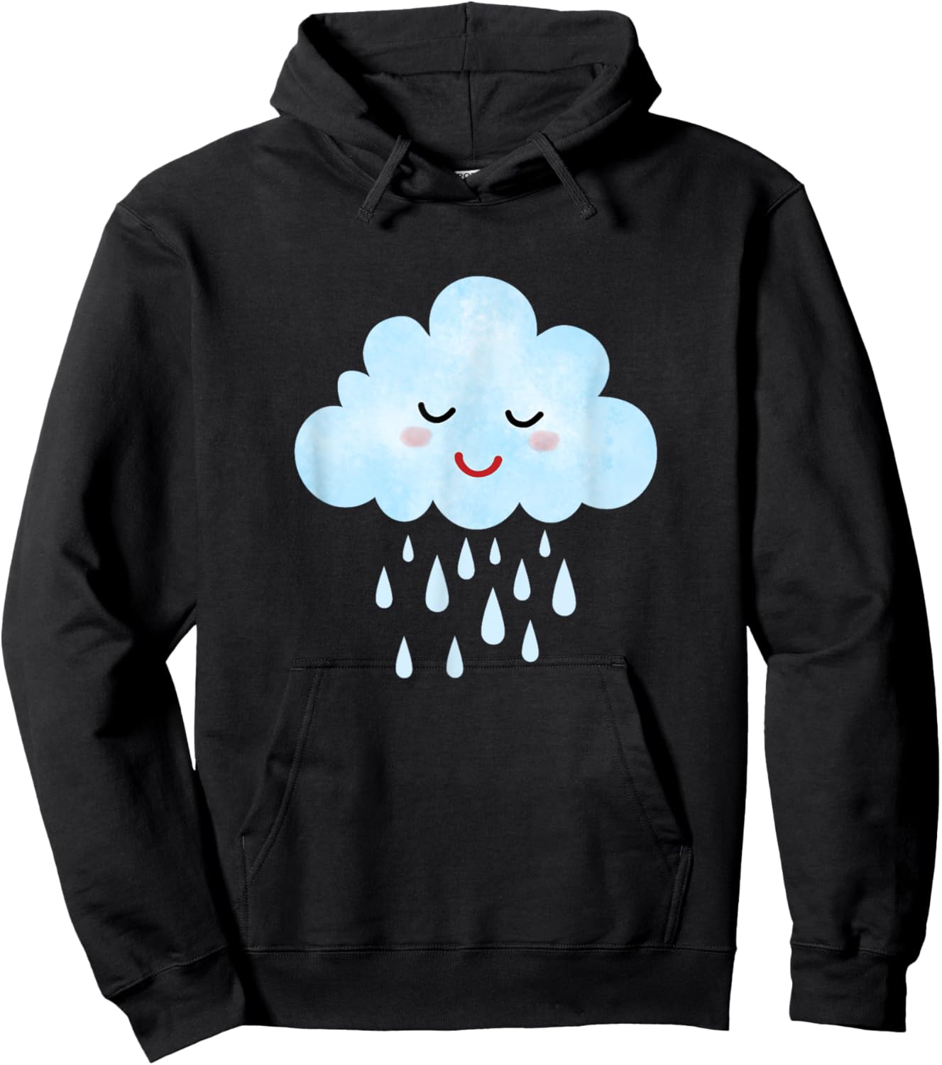 Cloud Rain Sky Nature Clouding IT Computing Men Women Kids Hoodie - Hoodie | Black