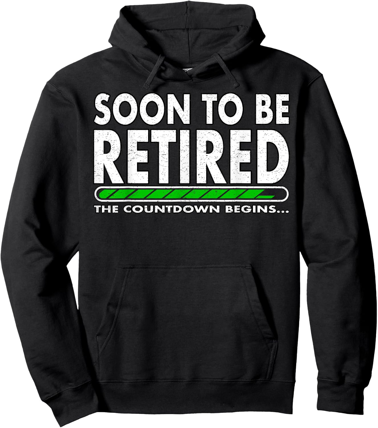 Funny Soon to Be Retired The Countdown Begins for Retirement Hoodie - Hoodie | Black